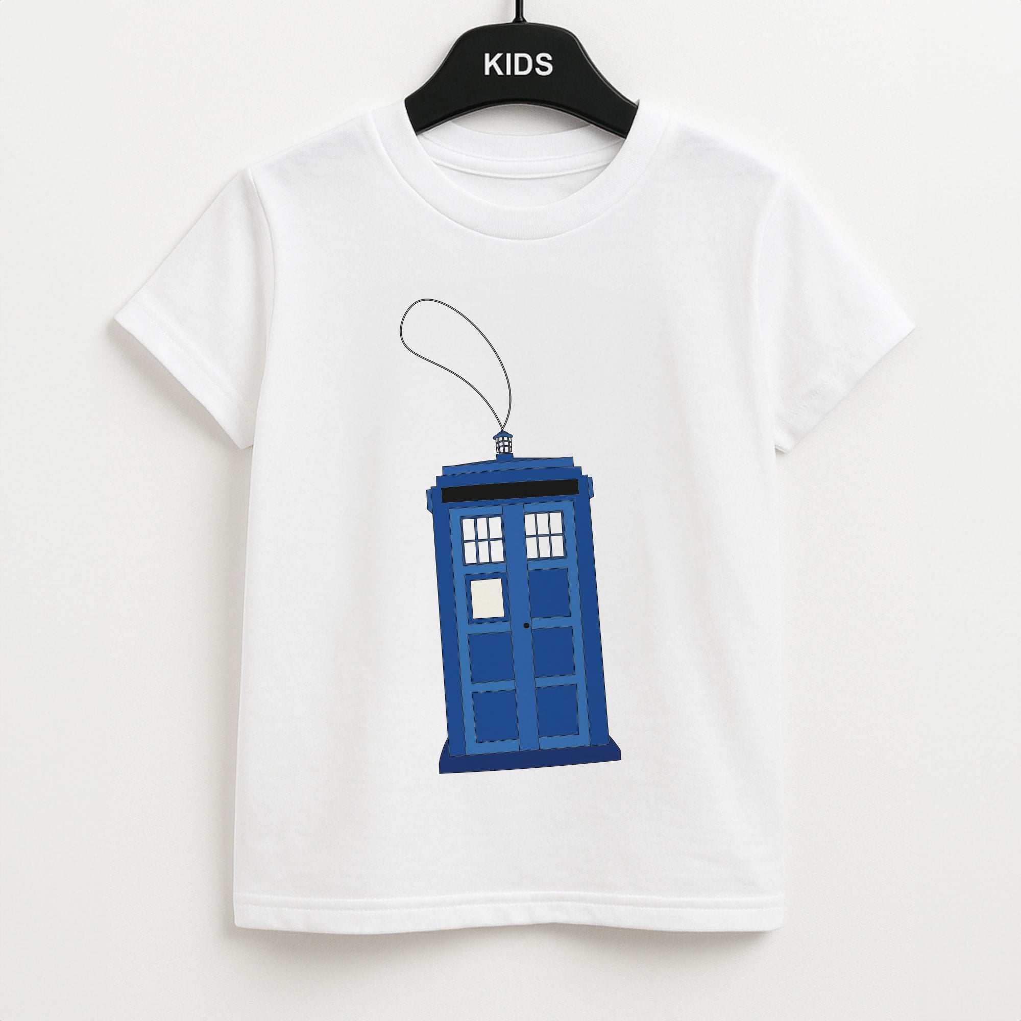Tardis Ornement - Doctor Who Unisex Kids T-Shirt