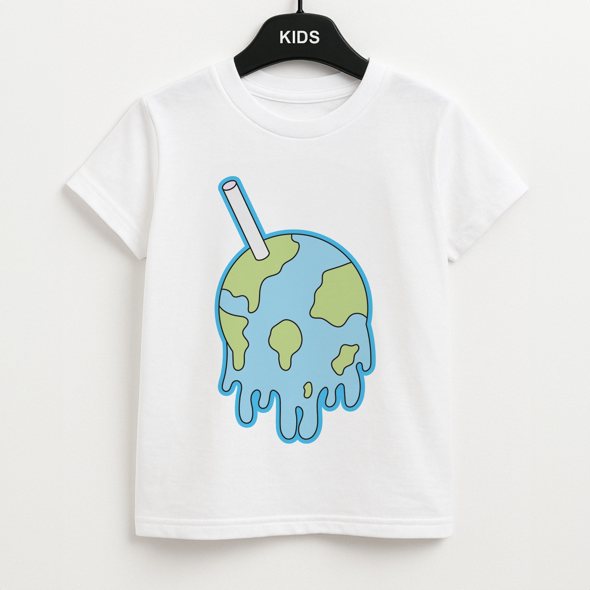 Straw - Juice Unisex Kids T-Shirt