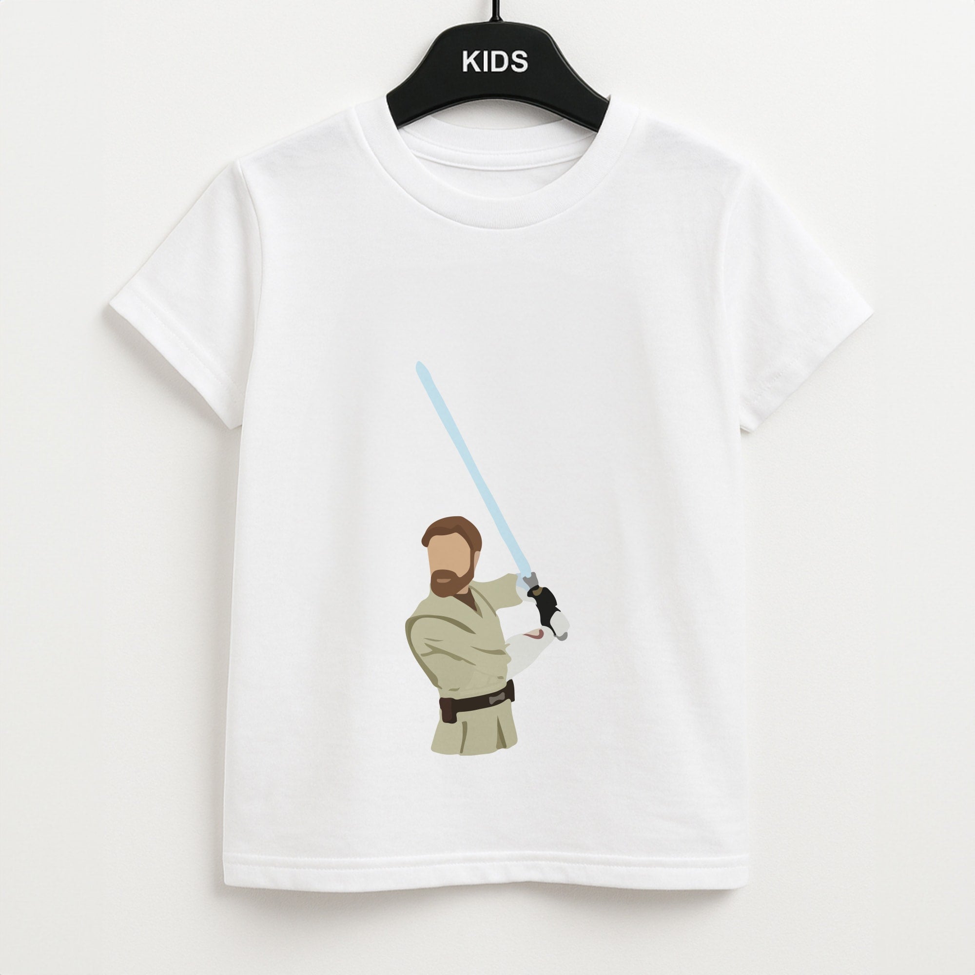 Kenobi Faceless Unisex Kids T-Shirt