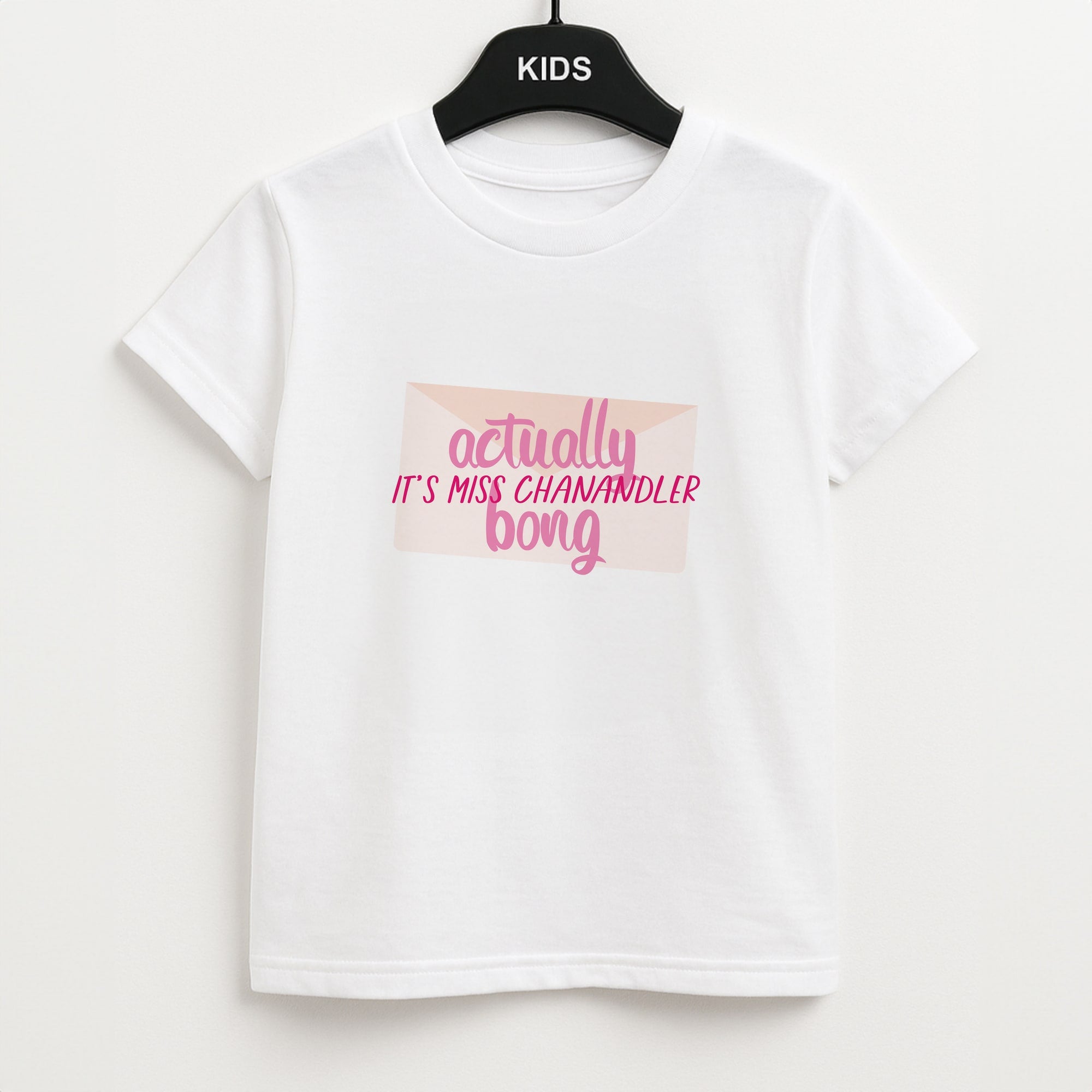 Actually It's Miss Chanandler Bong Unisex Kids T-Shirt