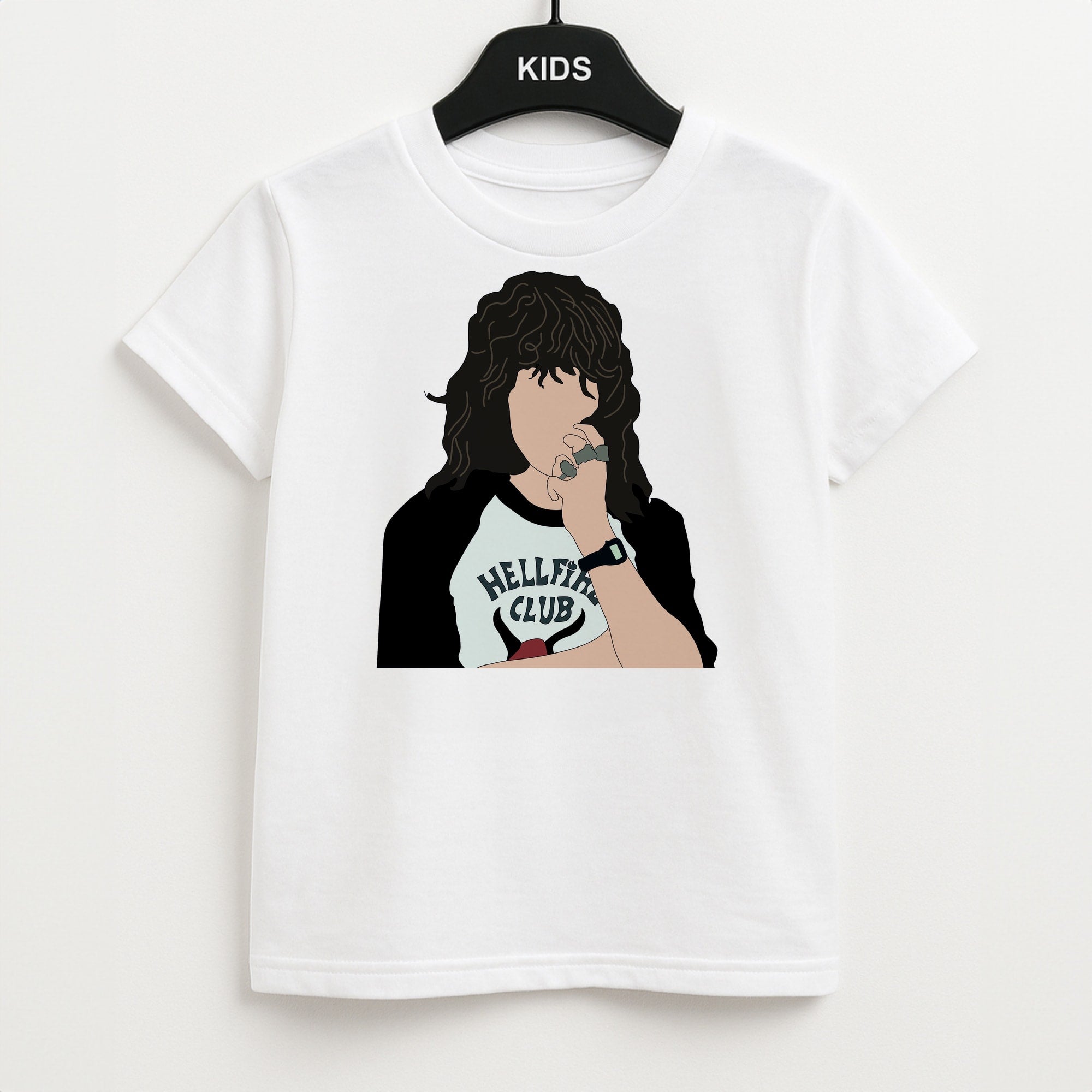 Eddie Munson Hellfire Kids T-Shirt