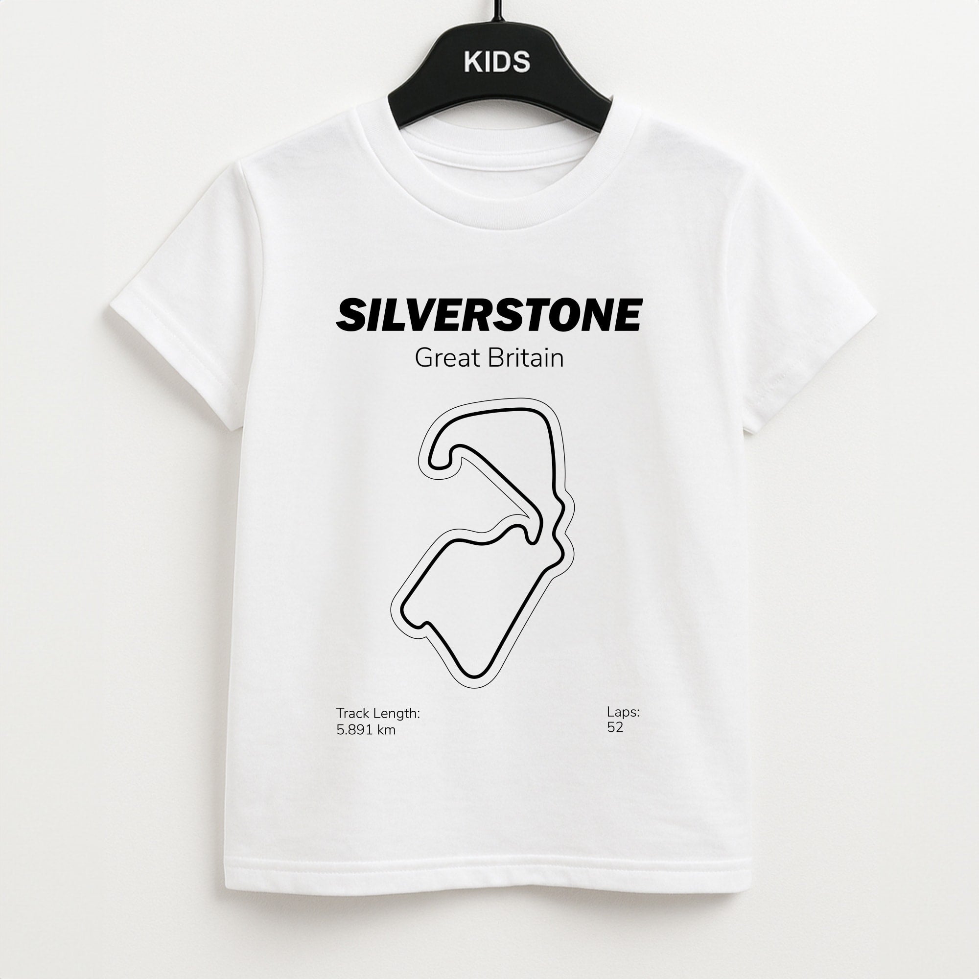 Silverstone Circuit Unisex Kids T-Shirt