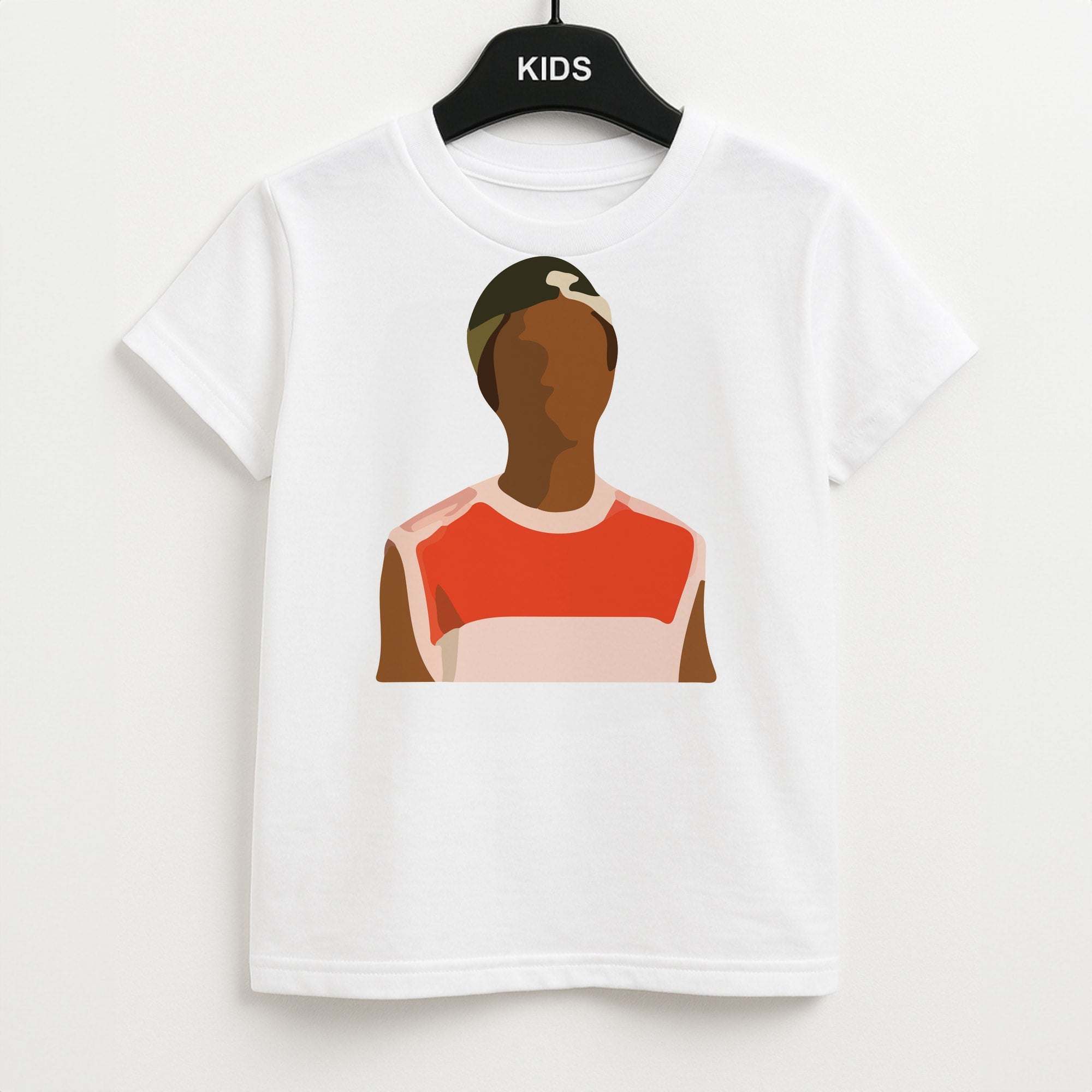 Faceless Lucas - Stranger Things Kids T-Shirt