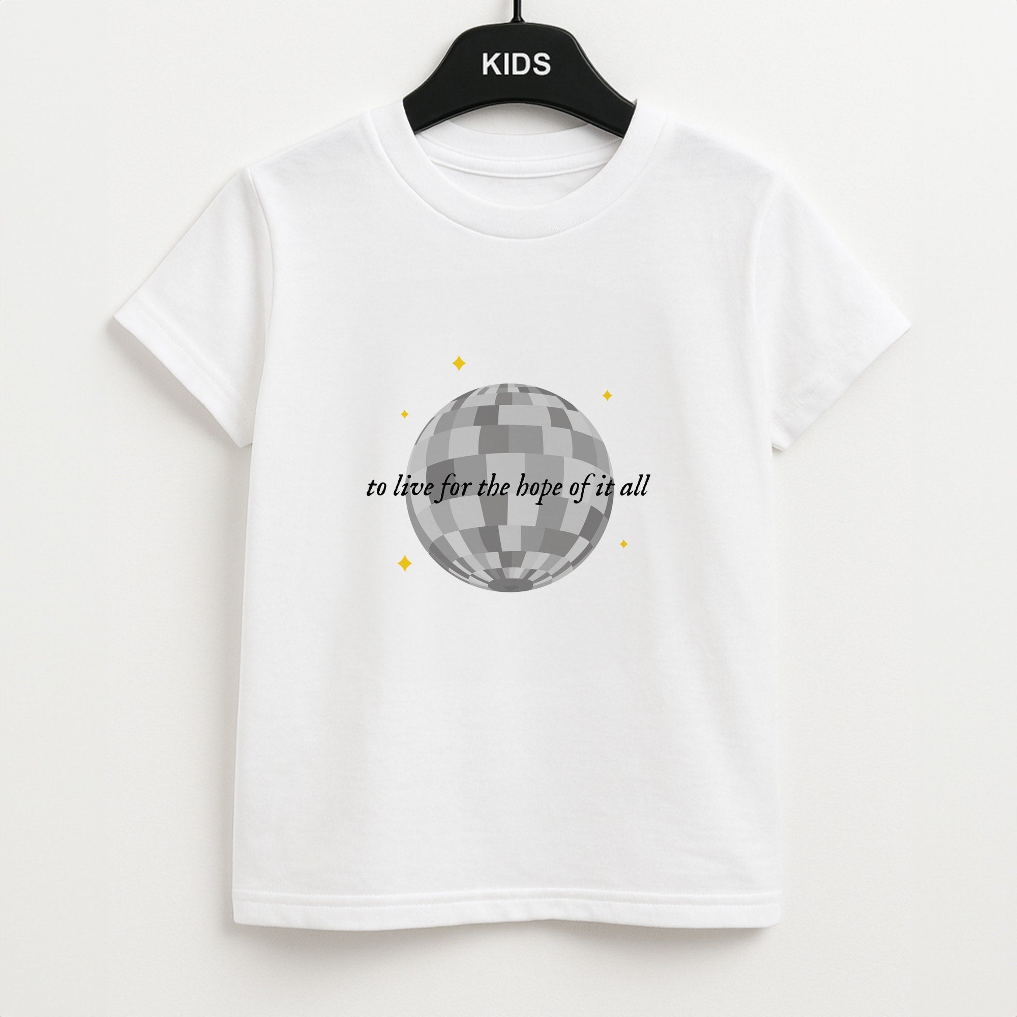 To Live For The Hope Of It All - Taylor Unisex Kids T-Shirt