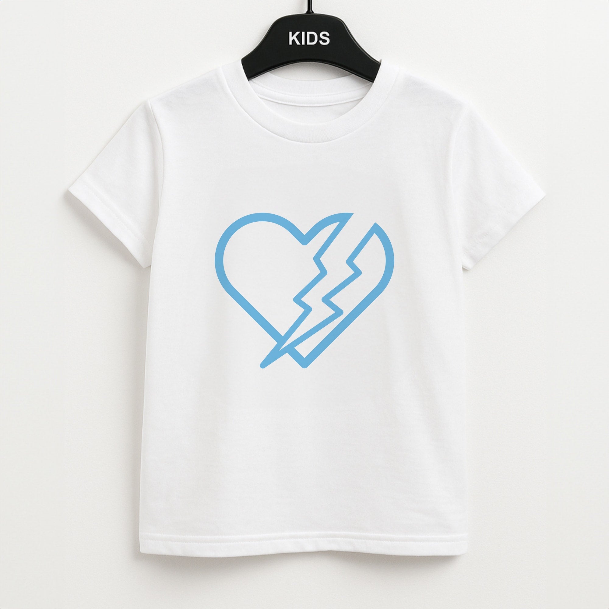 Lightning Heart Kids T-Shirt