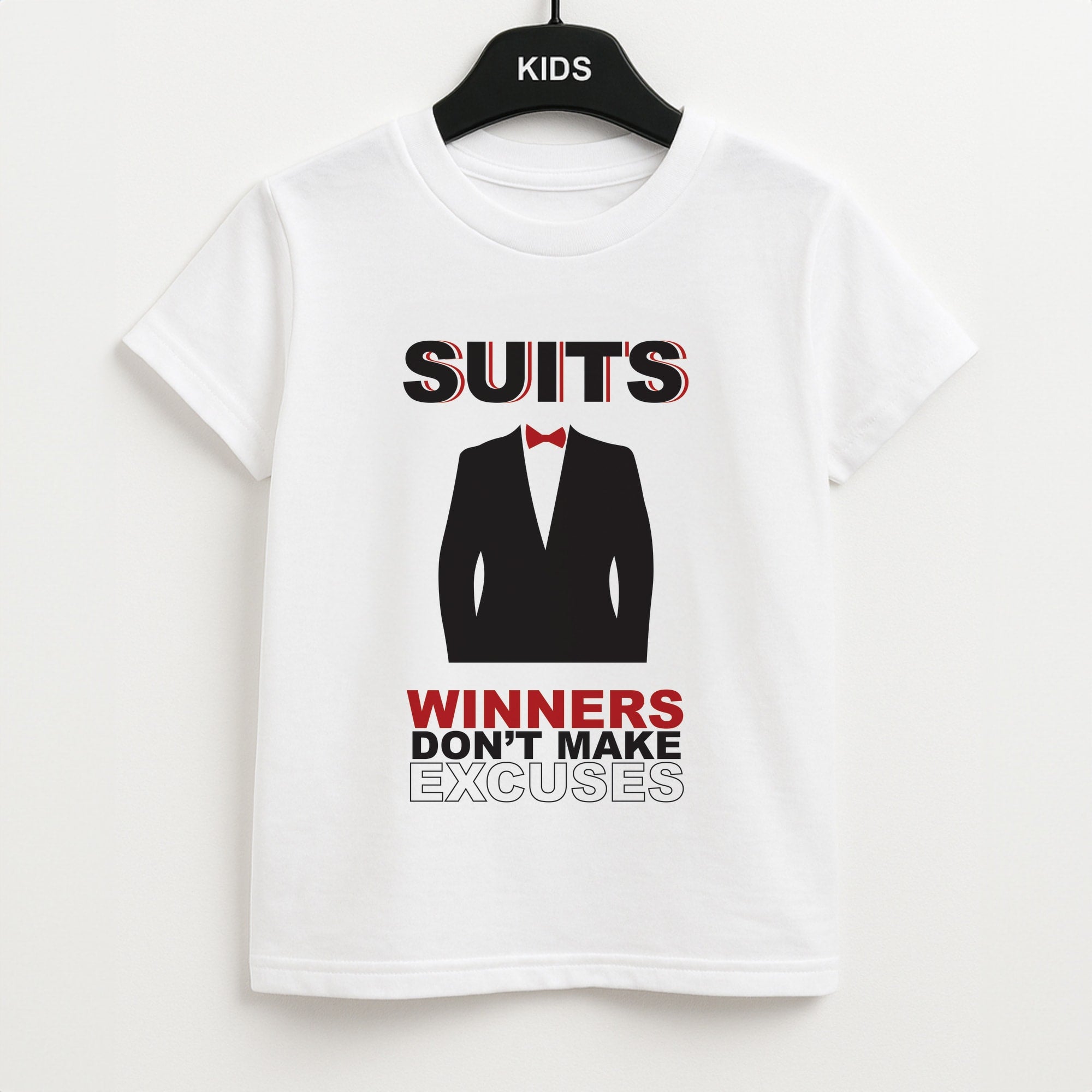 Winners Don't Make Excuses Unisex Kids T-Shirt