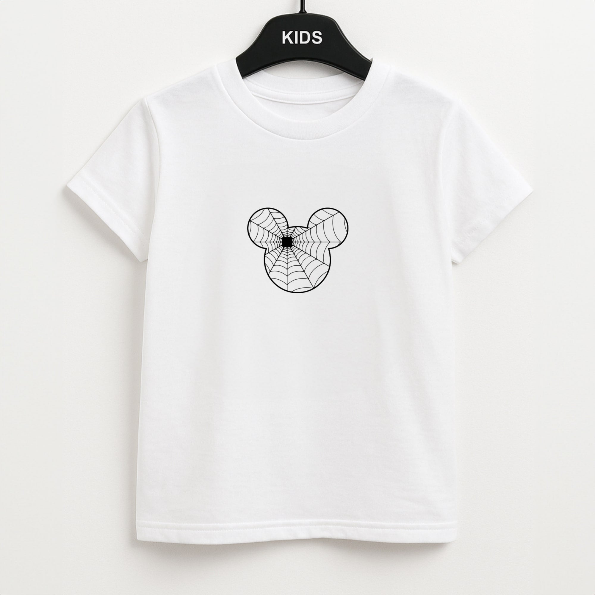 Fairytale Mouse Spider Web - Halloween Unisex Kids T-Shirt