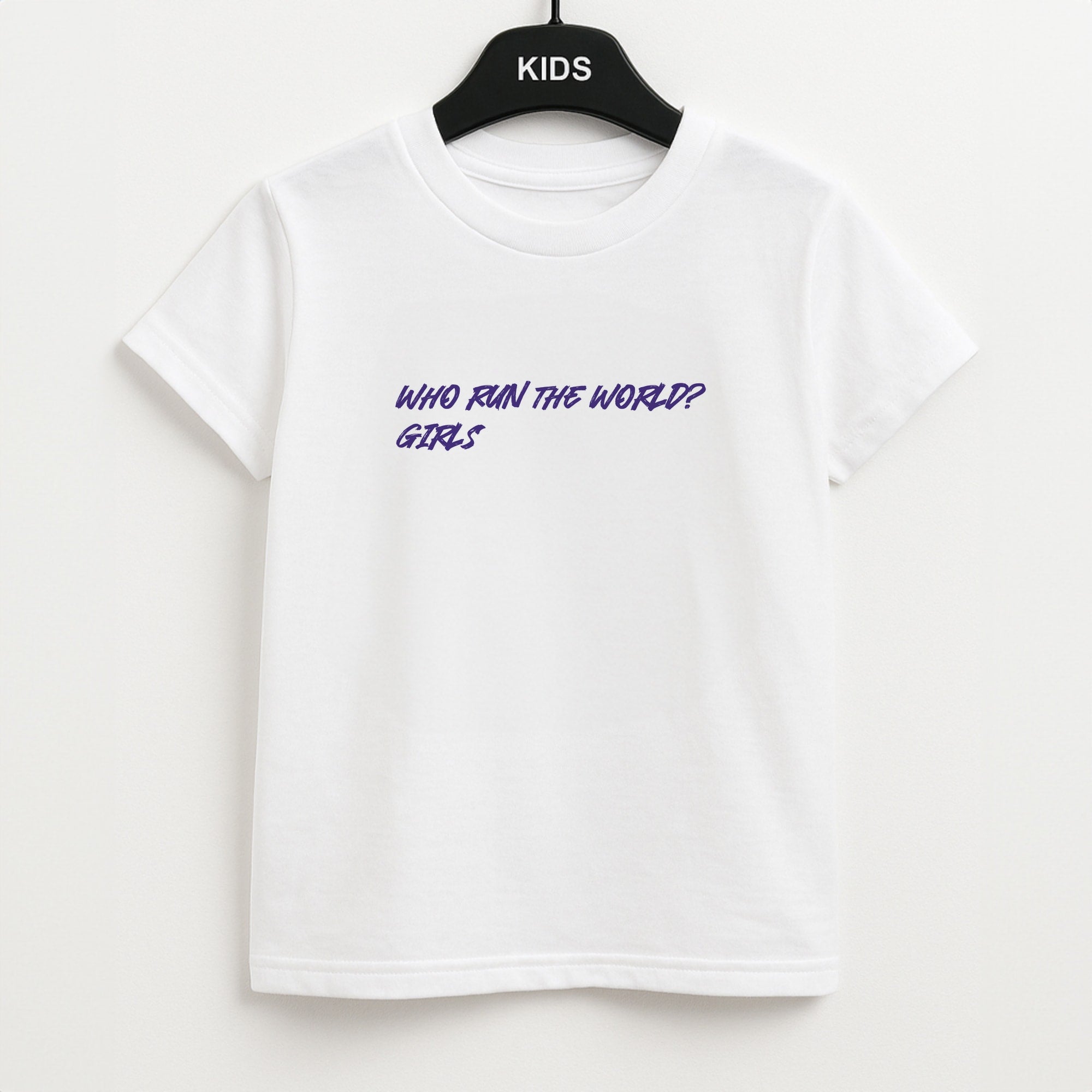 Who Run The World - Queen B Unisex Kids T-Shirt