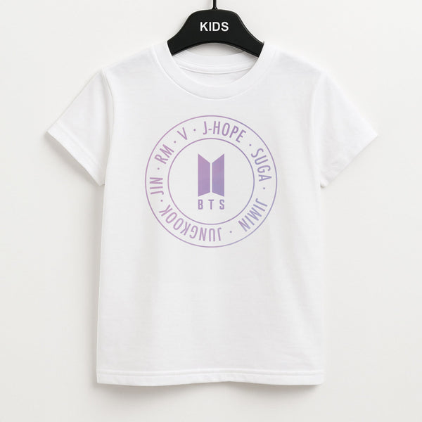 Galaxy Logo - BTS Kids T-Shirt