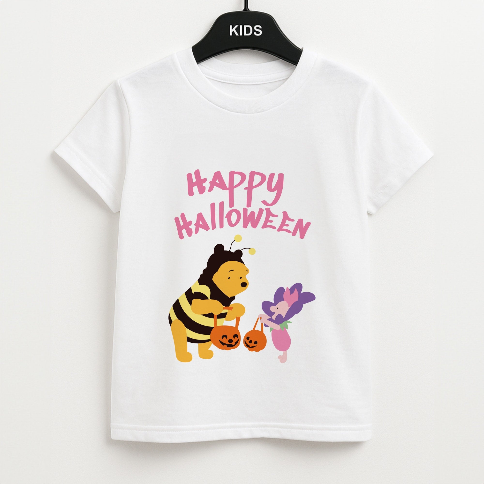 Winnie Halloween Unisex Kids T-Shirt
