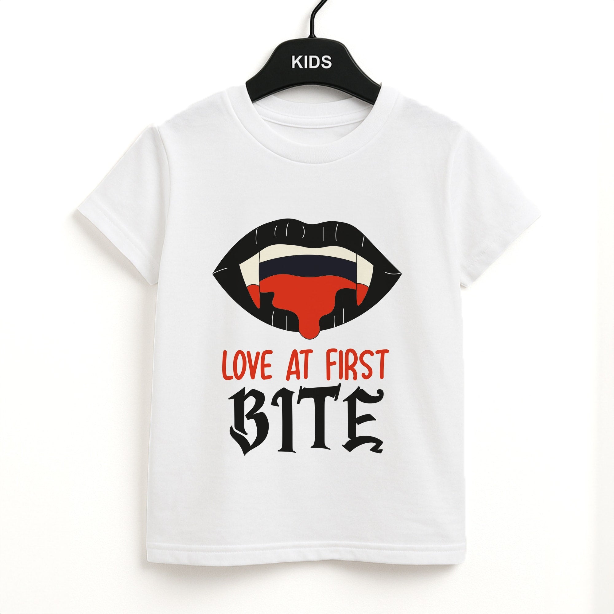 Love At First Bite - VD Unisex Kids T-Shirt