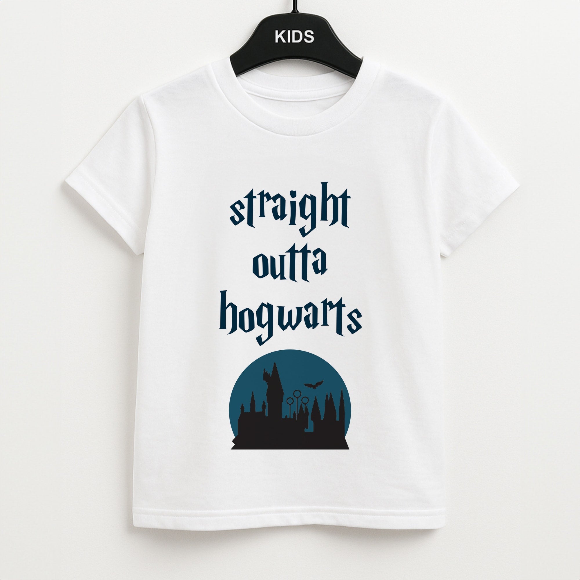 Straight Outta Hogwarts Unisex Kids T-Shirt