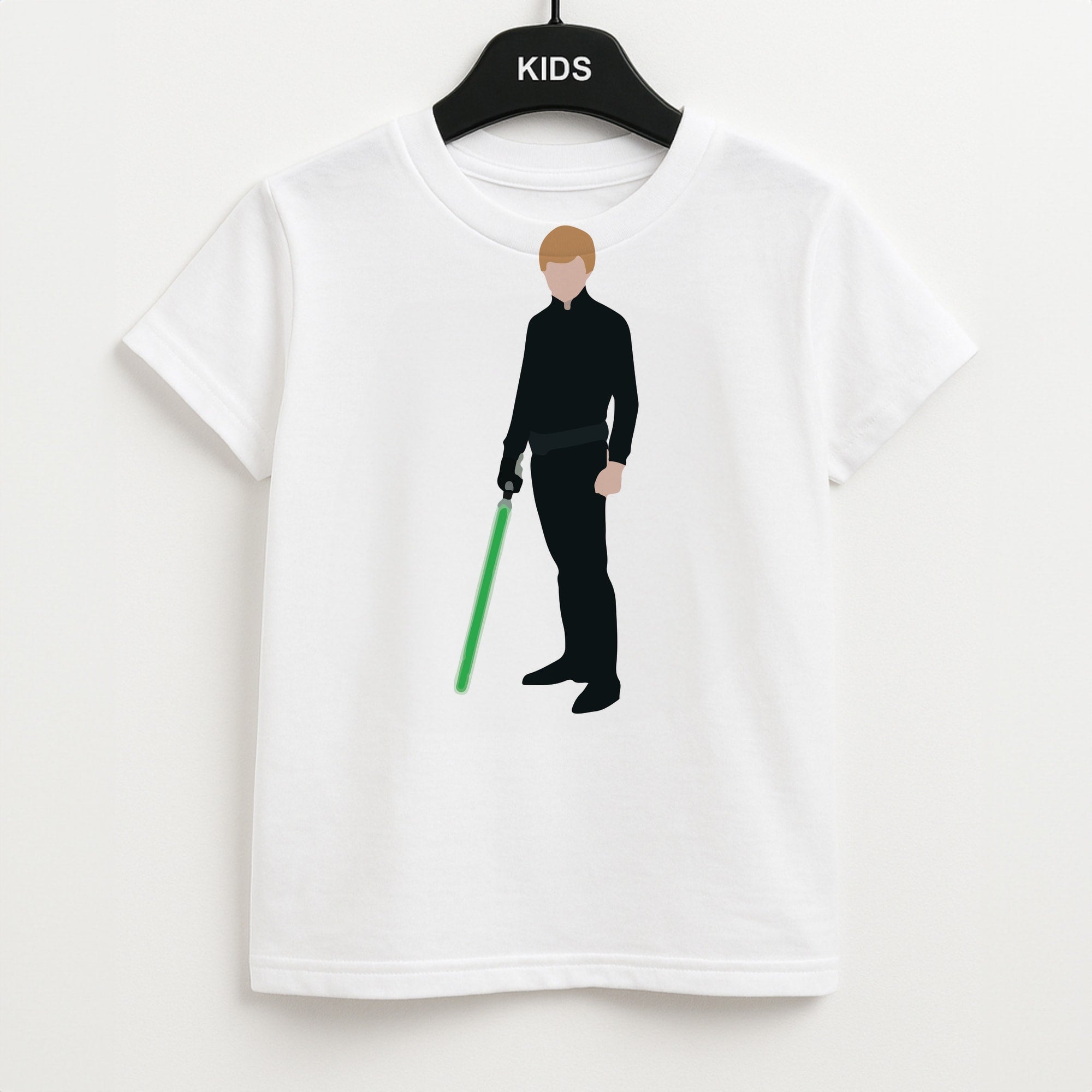 Skywalker Green Lightsaber Kids T-Shirt