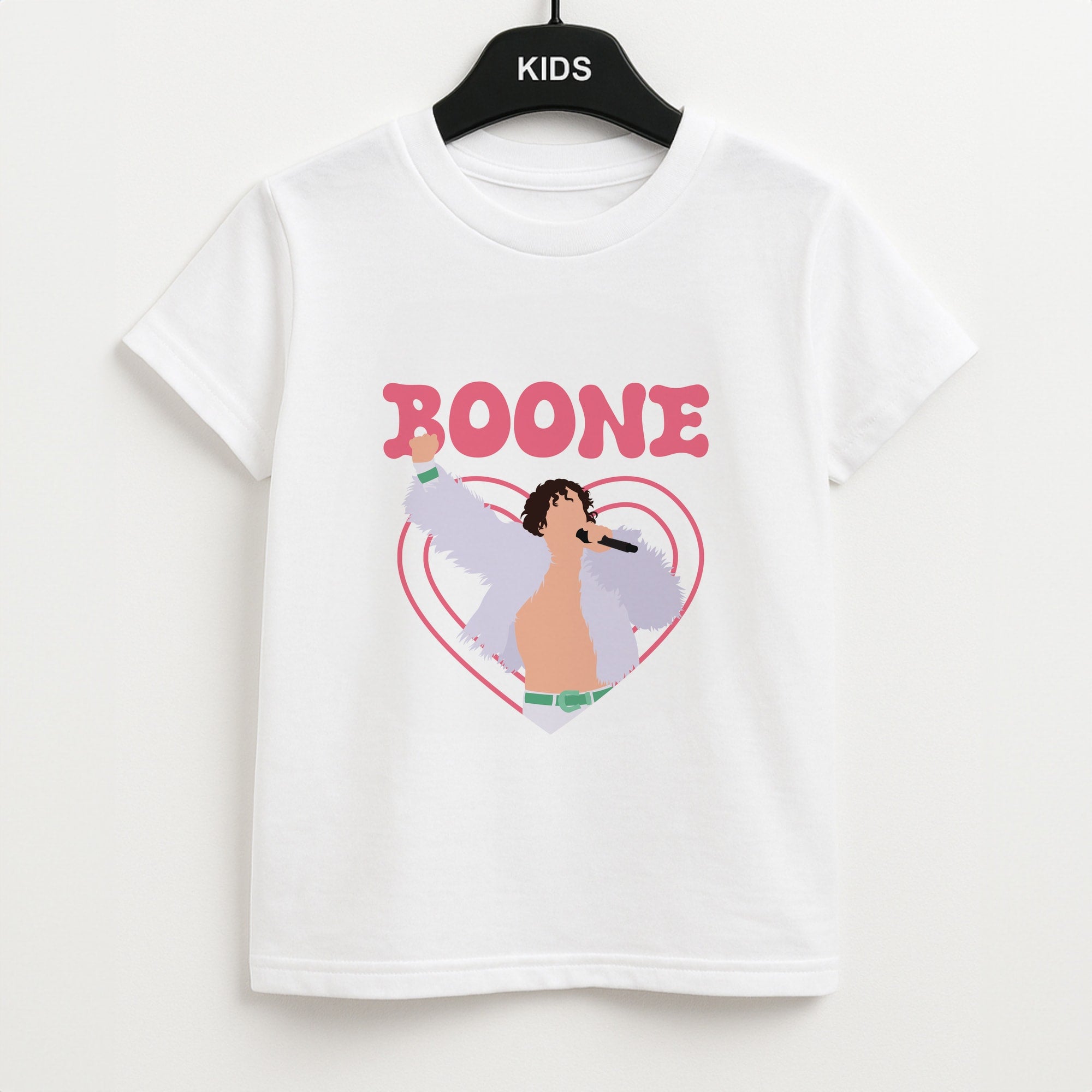 Boone Heart Unisex Kids T-Shirt