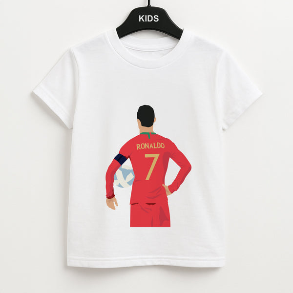 Ronaldo - Football Unisex Kids T-Shirt