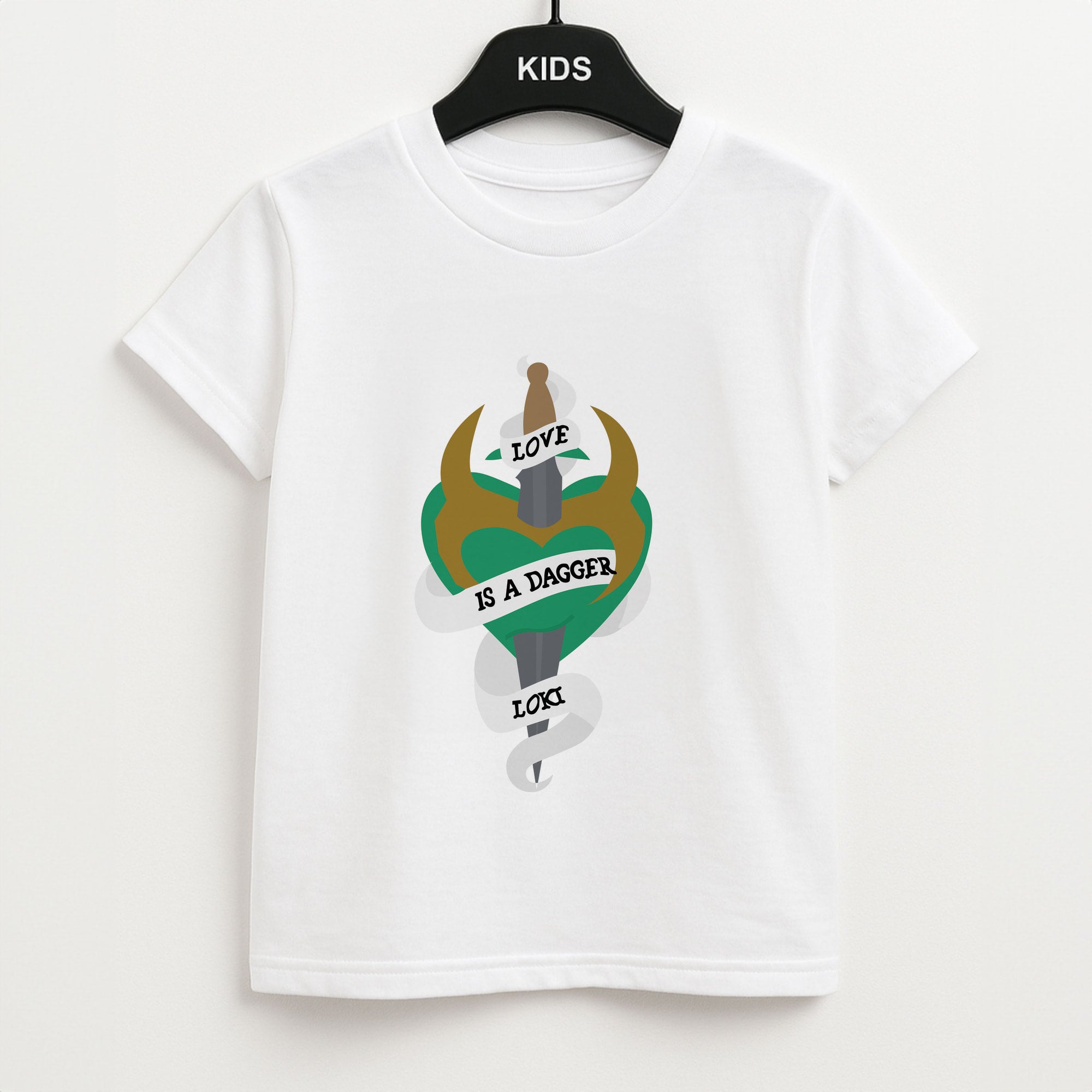 Love Is A Dagger Unisex Kids T-Shirt