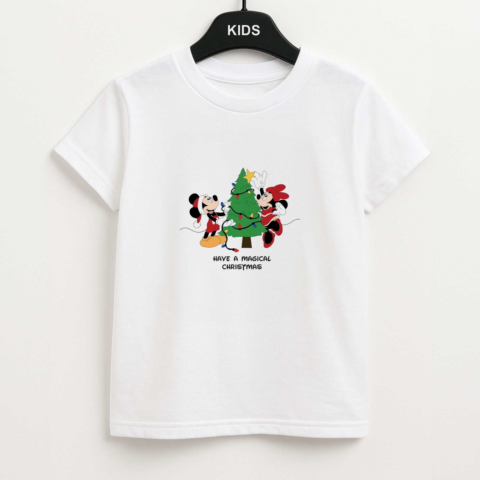 Festive Fairytale Mice - Christmas Unisex Kids T-Shirt