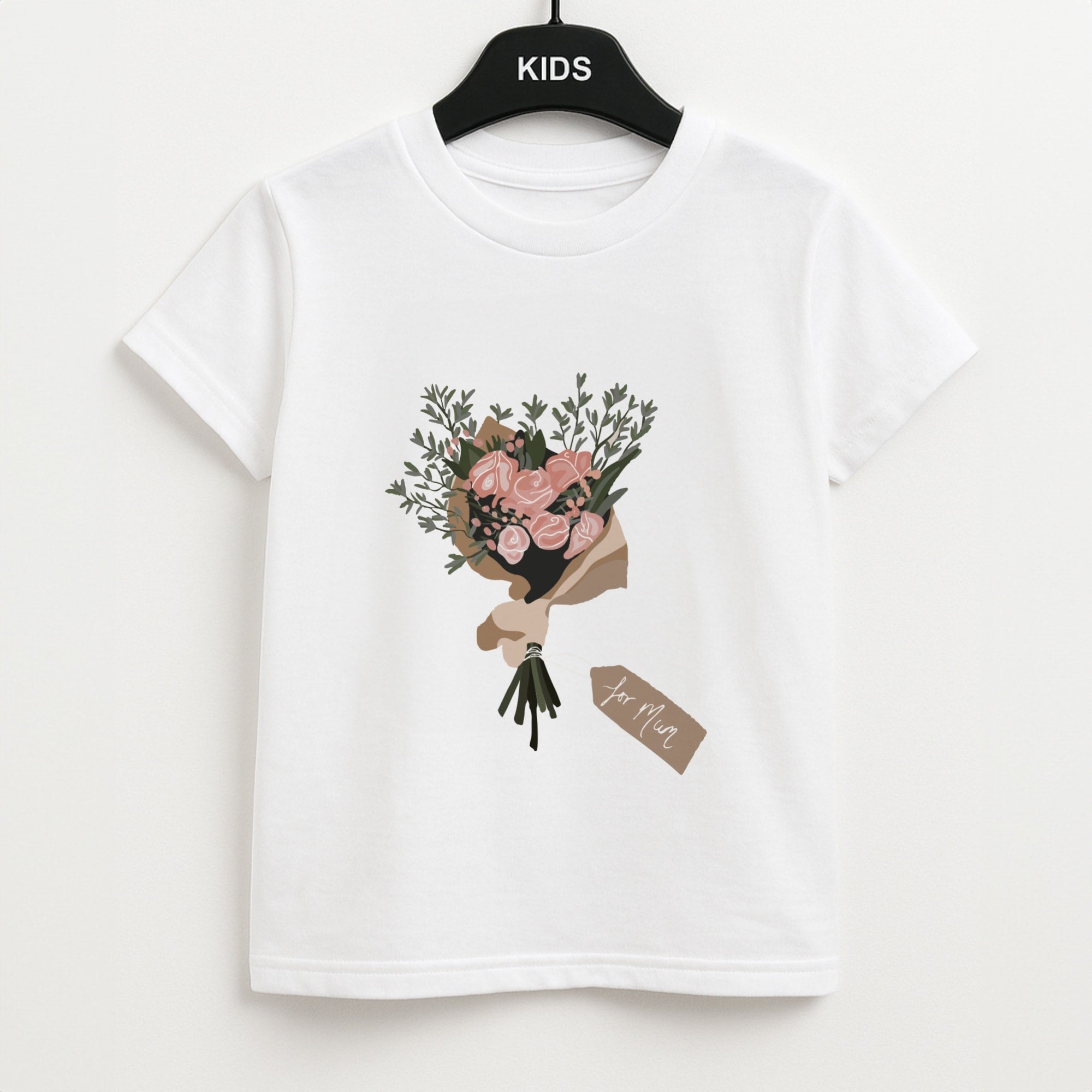 Mum Bouquet - Mother's Day Unisex Kids T-Shirt