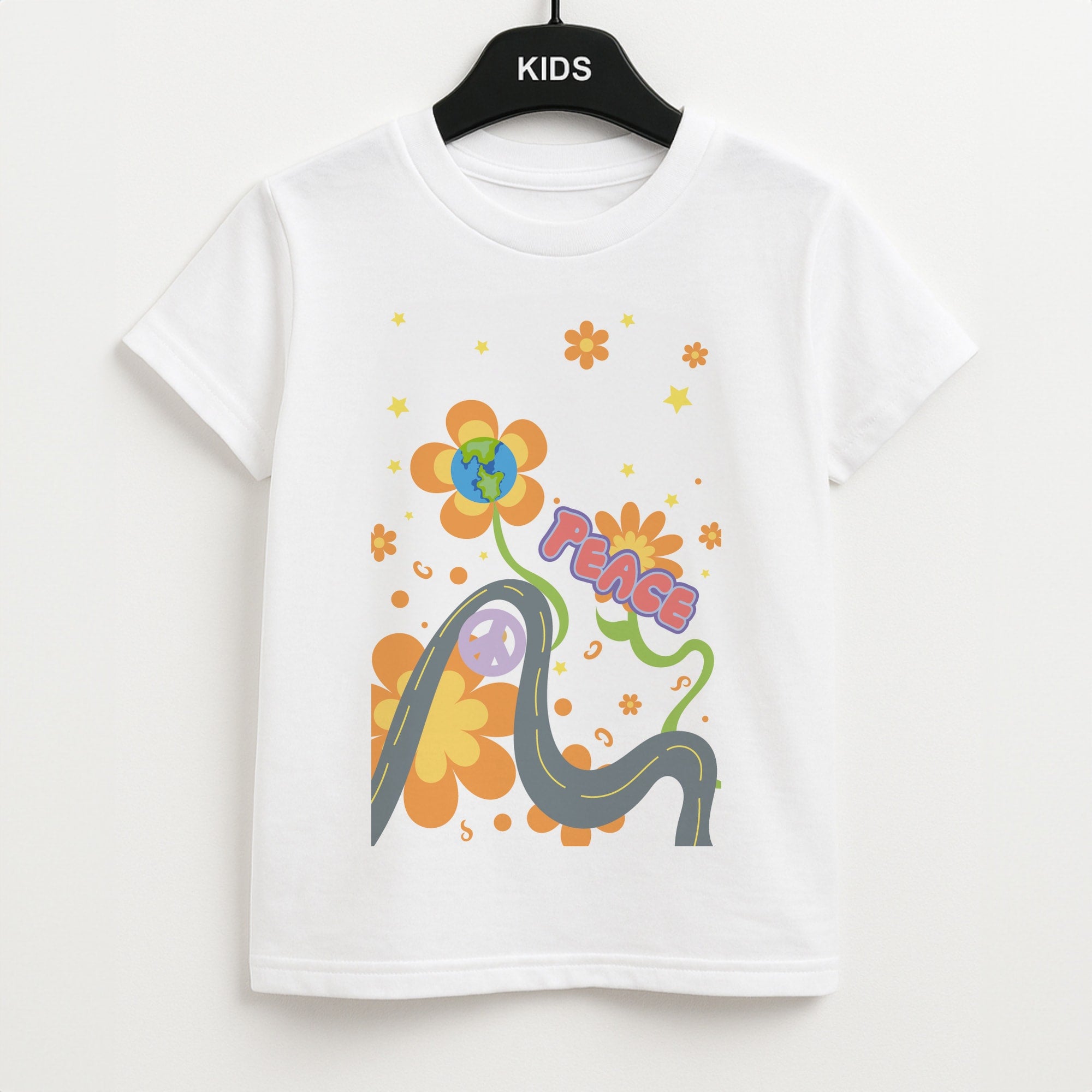 Peace - Cars Unisex Kids T-Shirt