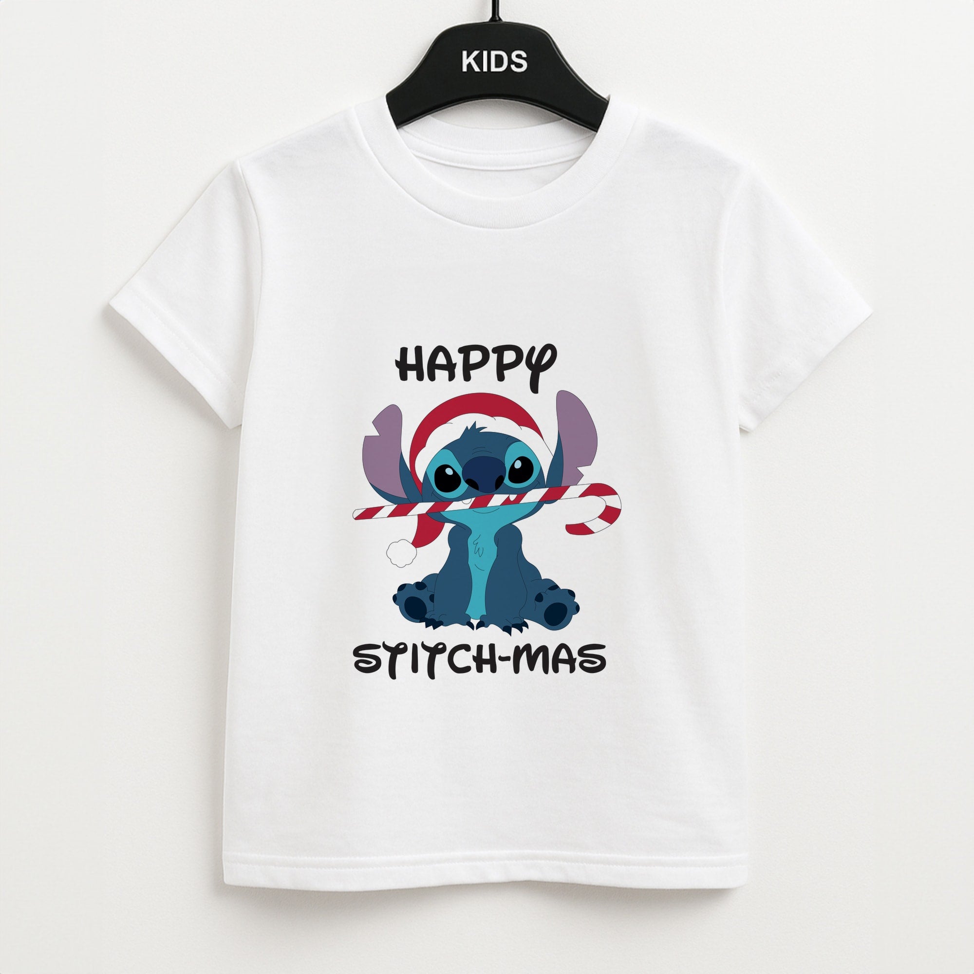 Happy Blue Alienmas - Christmas Unisex Kids T-Shirt