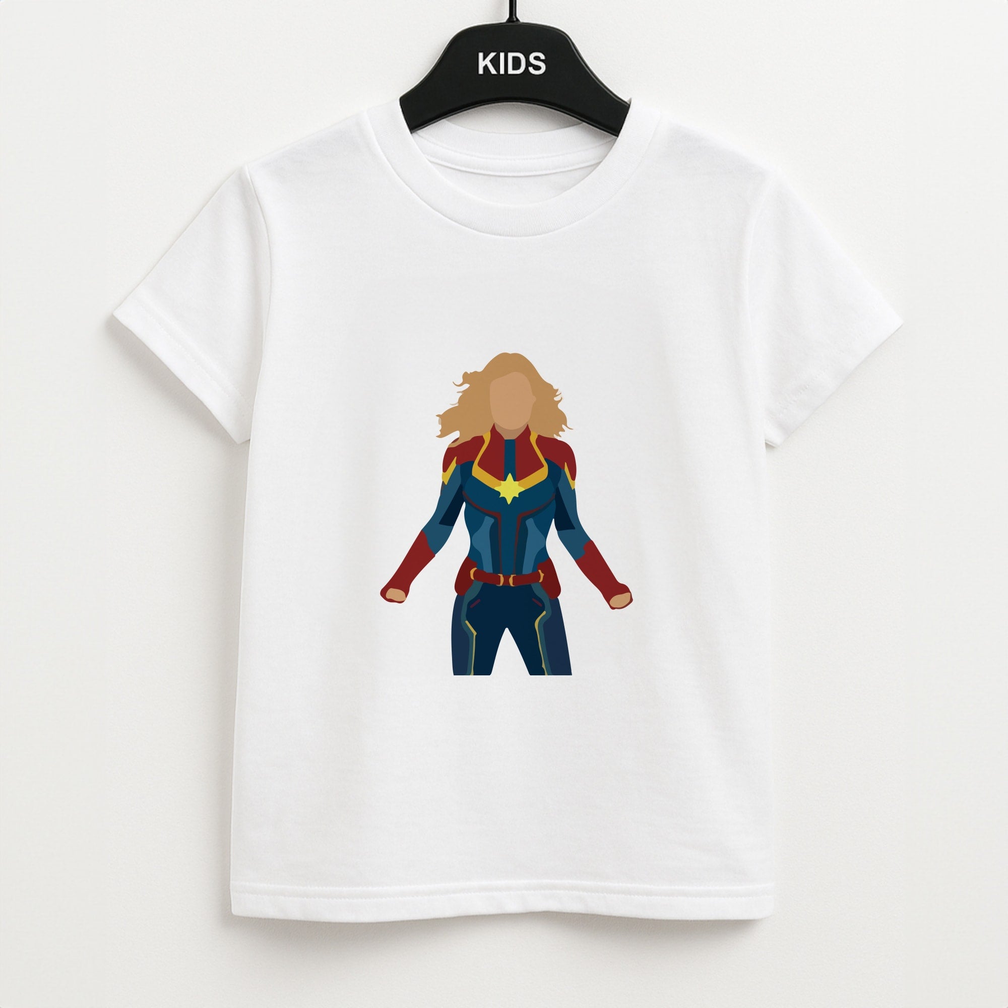 Captain Marvel Unisex Kids T-Shirt