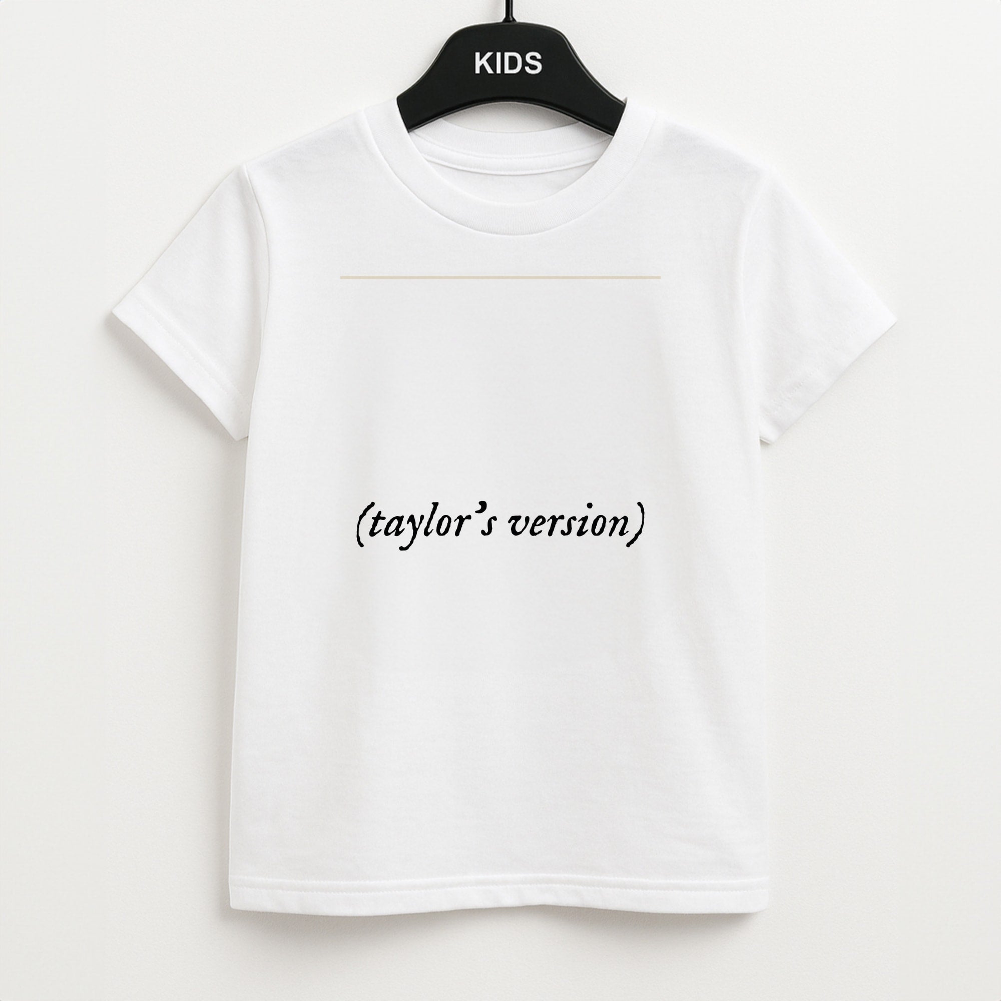 Personalised Taylor's Version Unisex Kids T-Shirt
