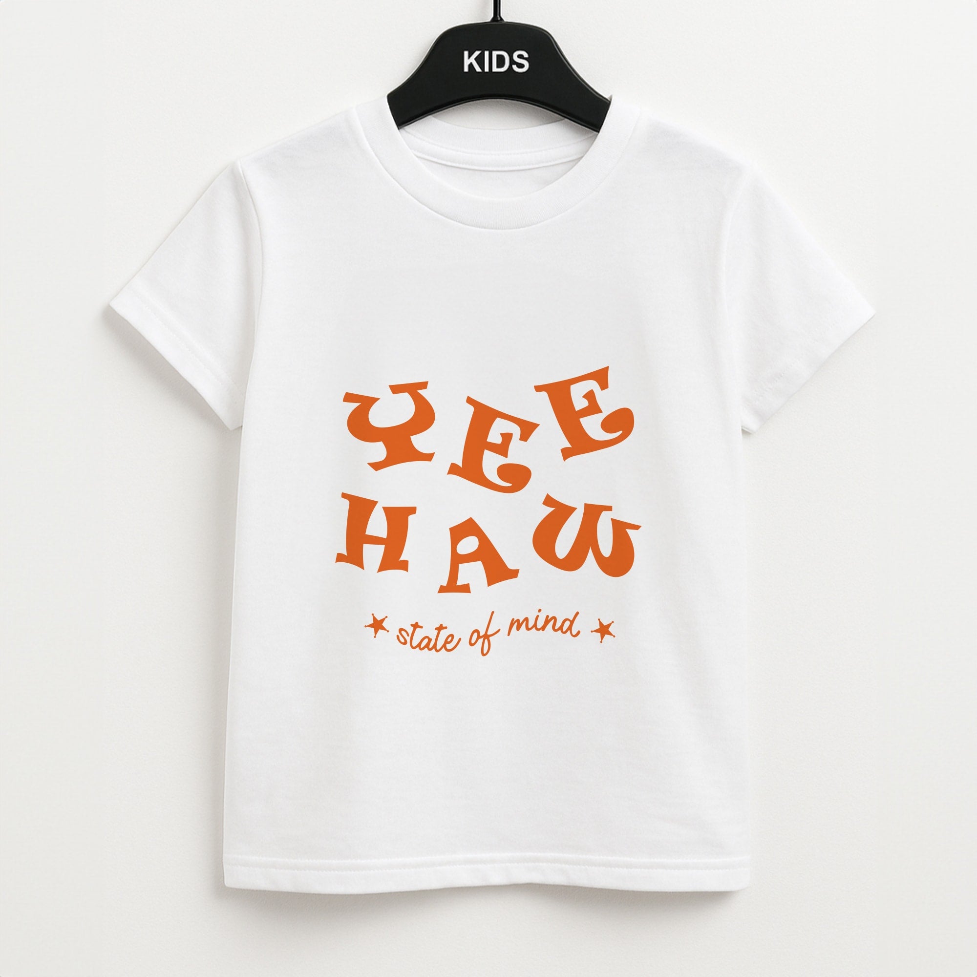 Yee-Haw State Of Mind Unisex Kids T-Shirt