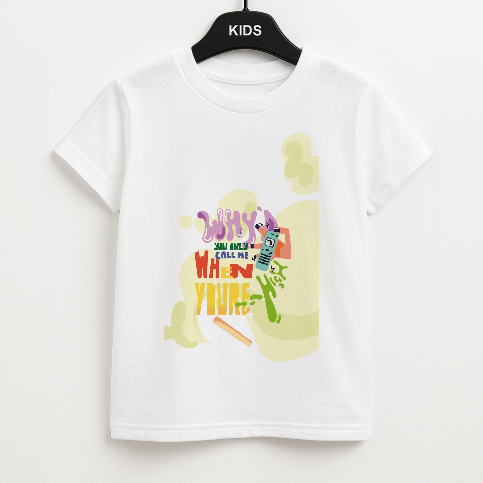 Why'd you only call me when you're high - Arctic Monkeys Unisex Kids T-Shirt
