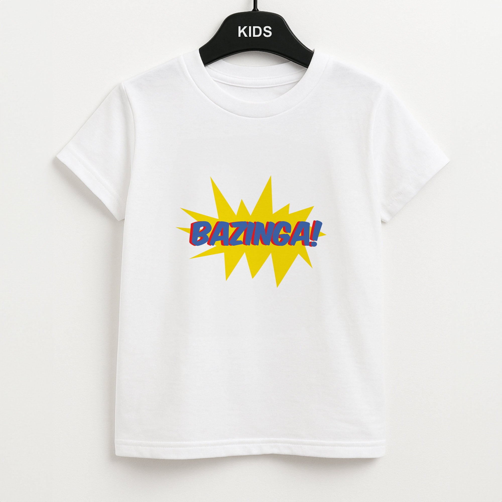 Bazinga! - TV Quotes Unisex Kids T-Shirt