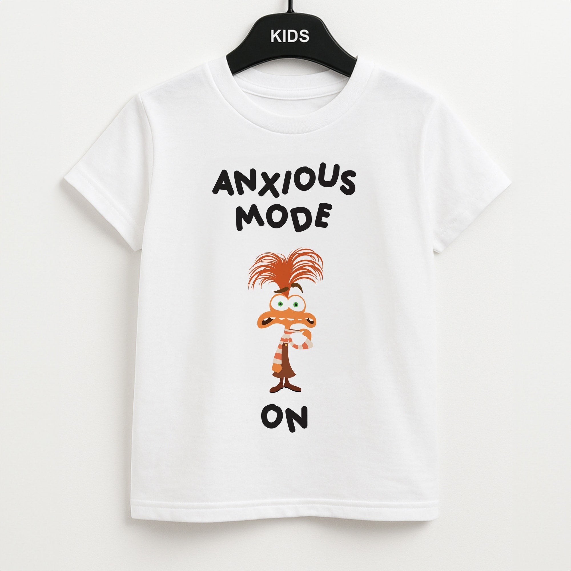 Anxious Mode On - Inside Out Kids T-Shirt