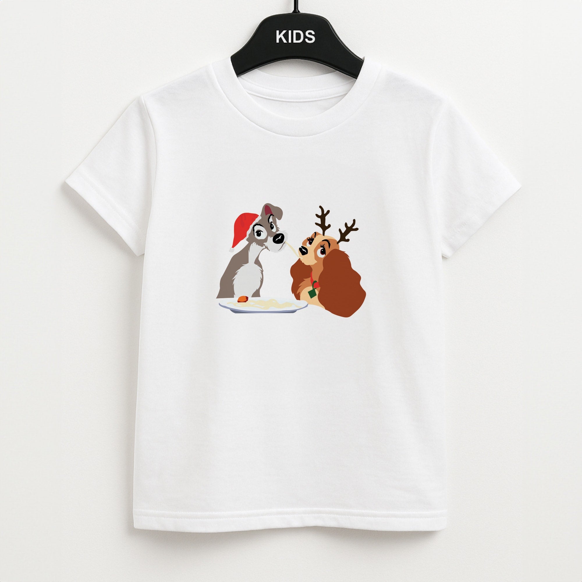 Christmas Lady Unisex Kids T-Shirt
