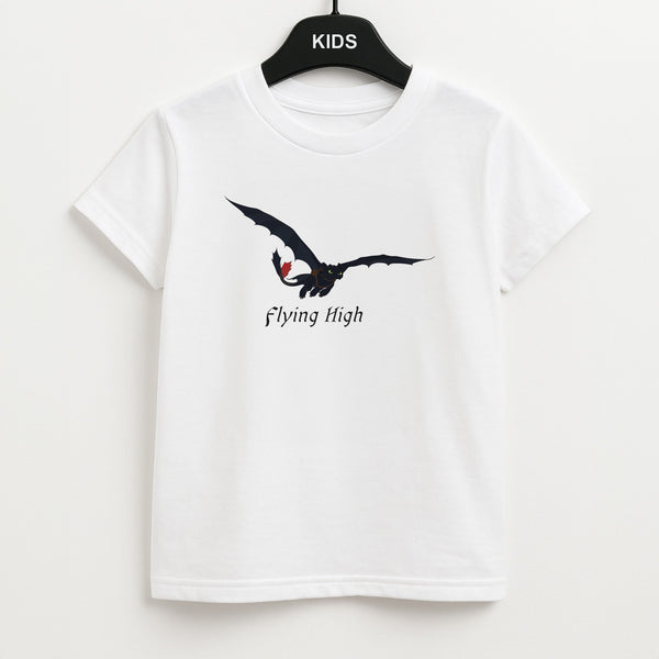 Dragon Flying High Kids T-Shirt