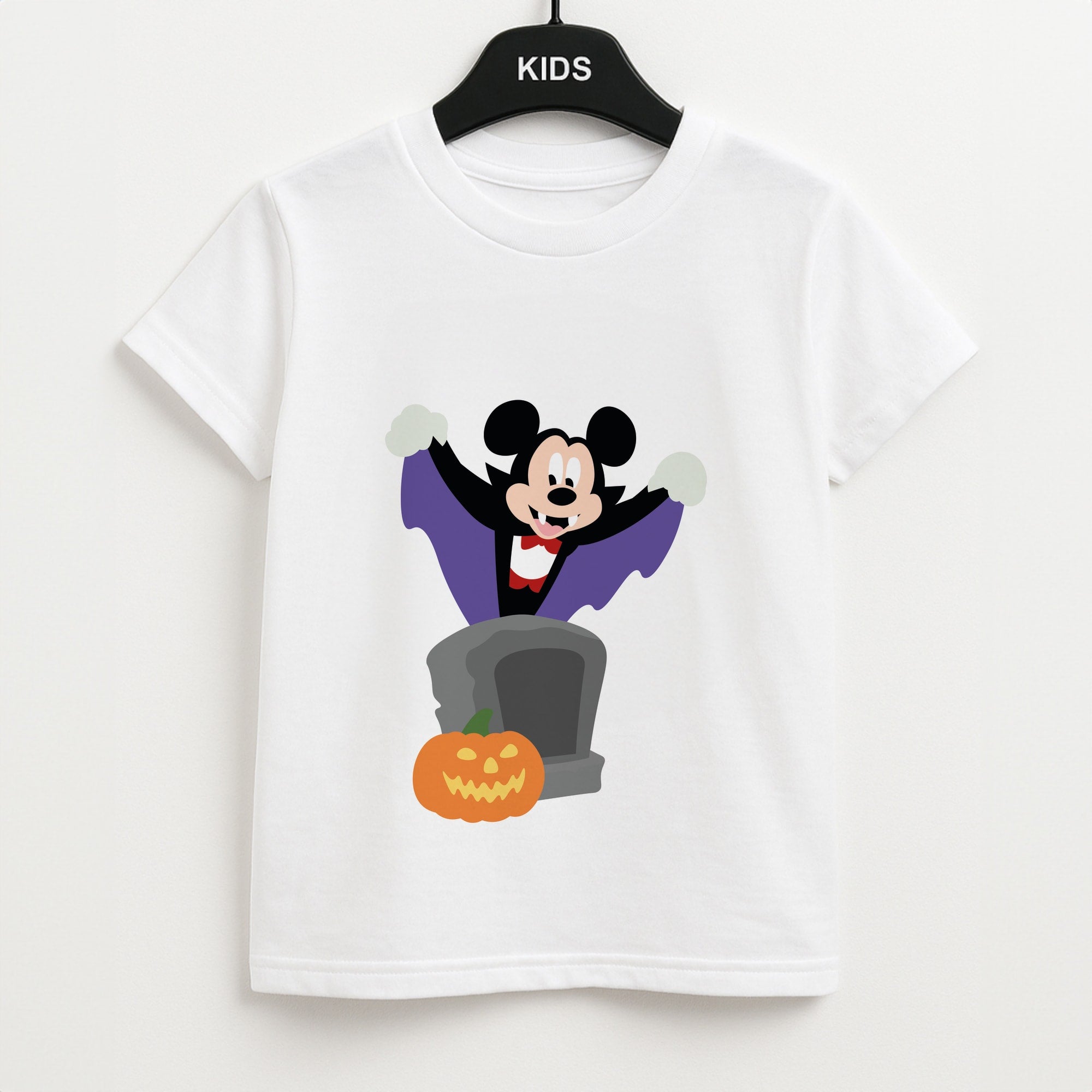 Vampire Mouse Halloween Unisex Kids T-Shirt