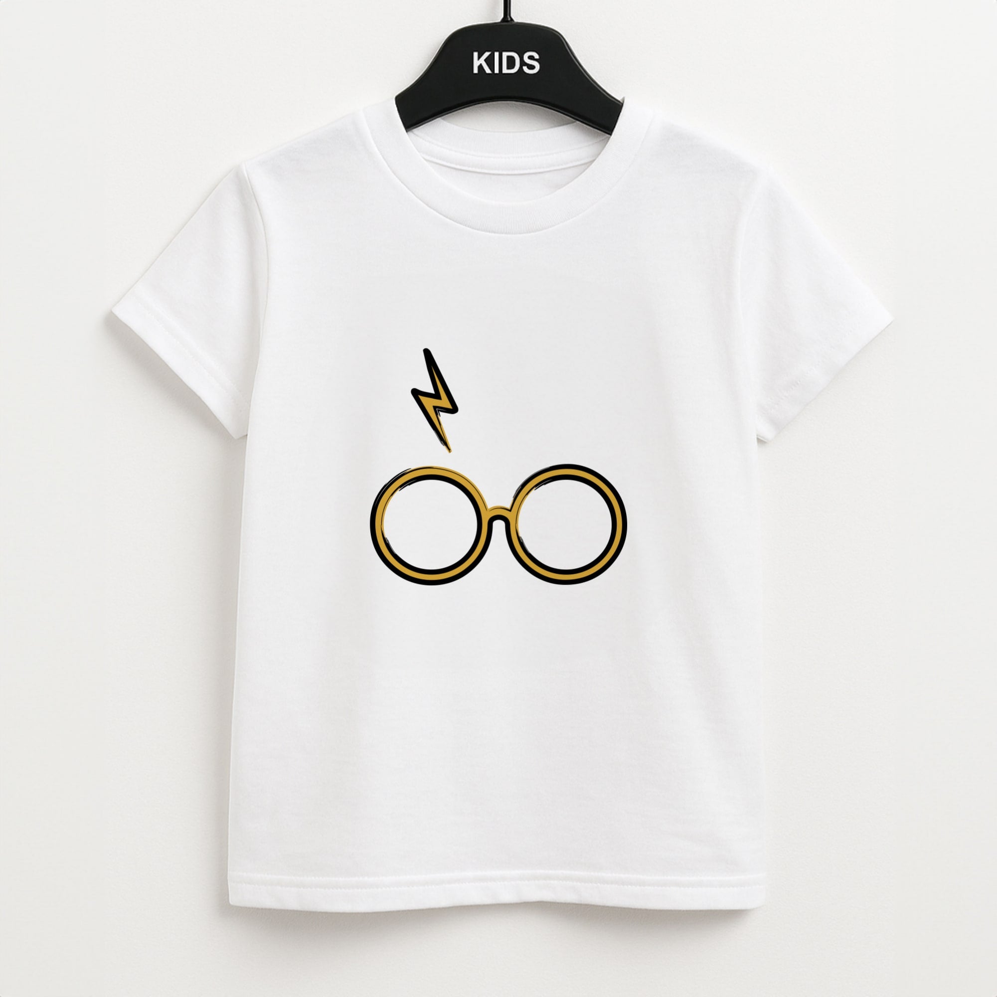 Glasses & Scar Unisex Kids T-Shirt