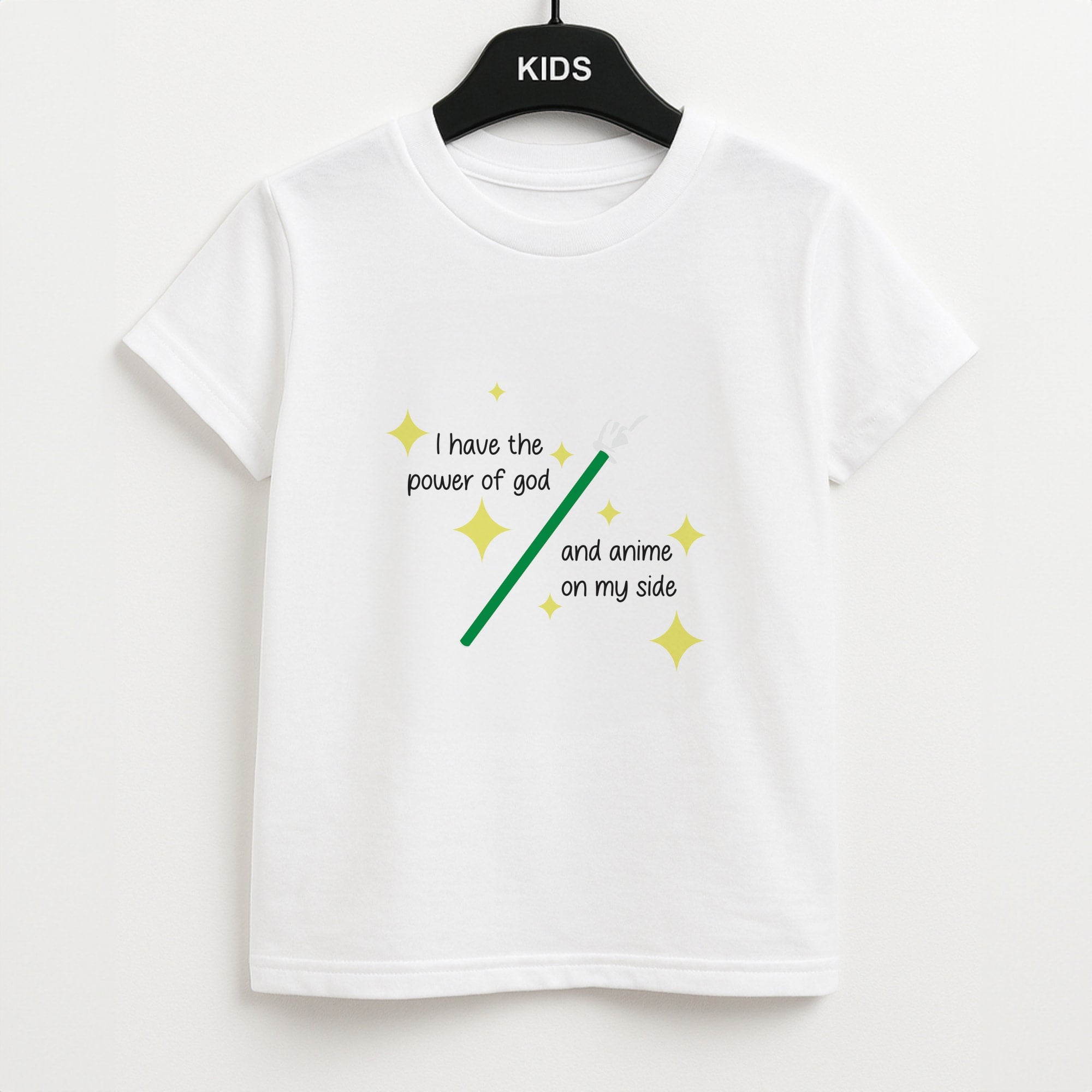 I Have The Power Of God And Anime On My Side - Memes Unisex Kids T-Shirt