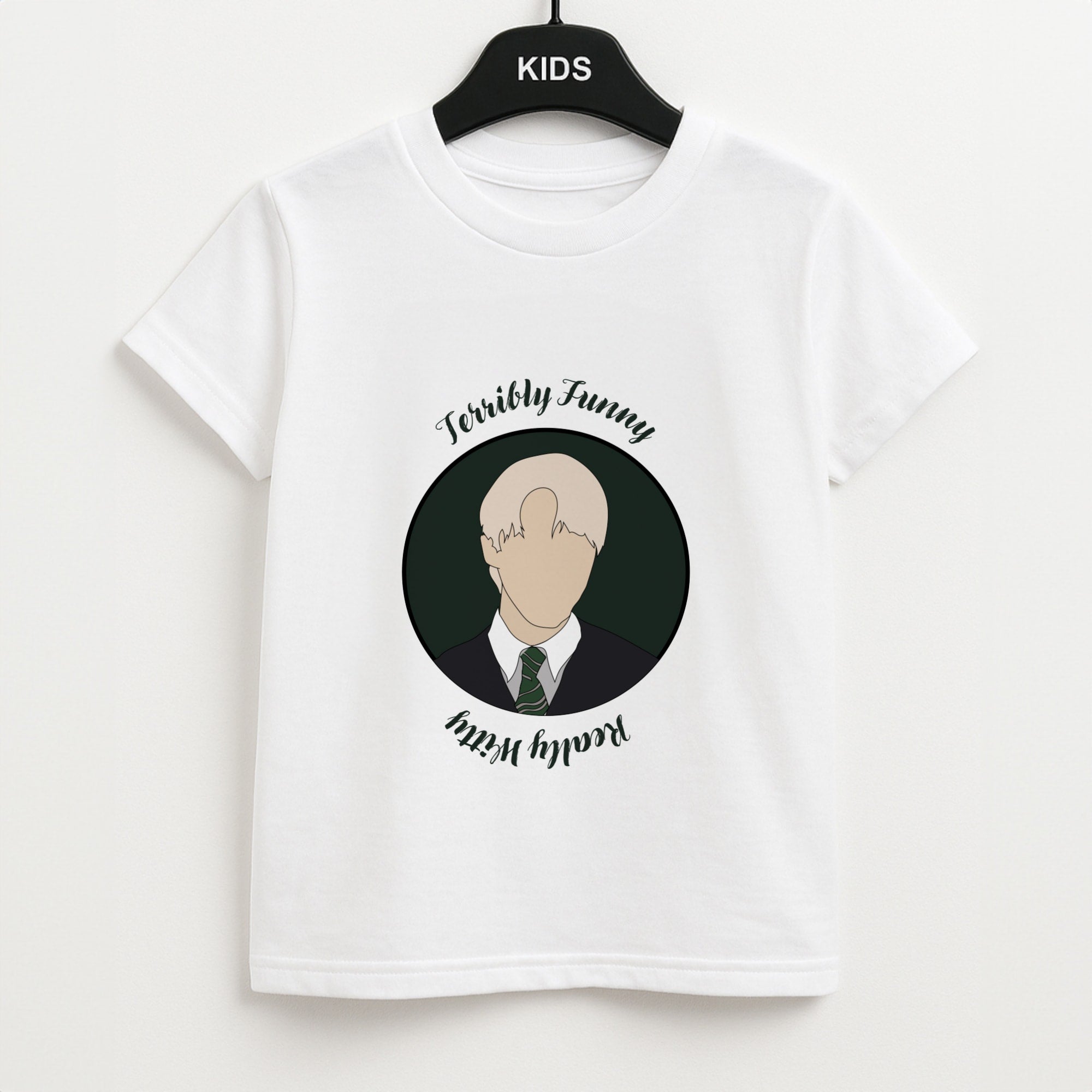 Terribly Funny, Really Witty Draco Malfoy Unisex Kids T-Shirt