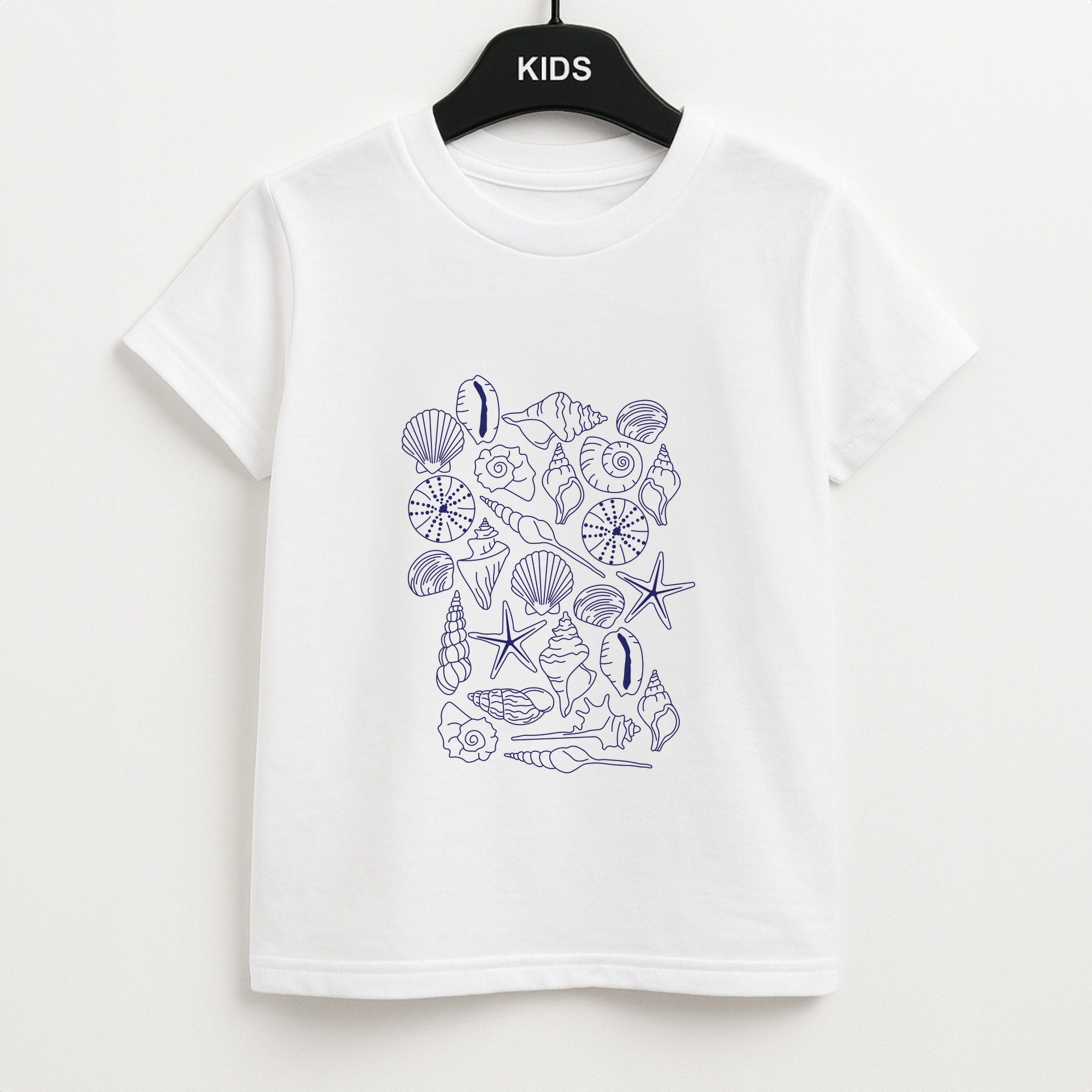 Sea Shells - Clean Girl Aesthetic Unisex Kids T-Shirt