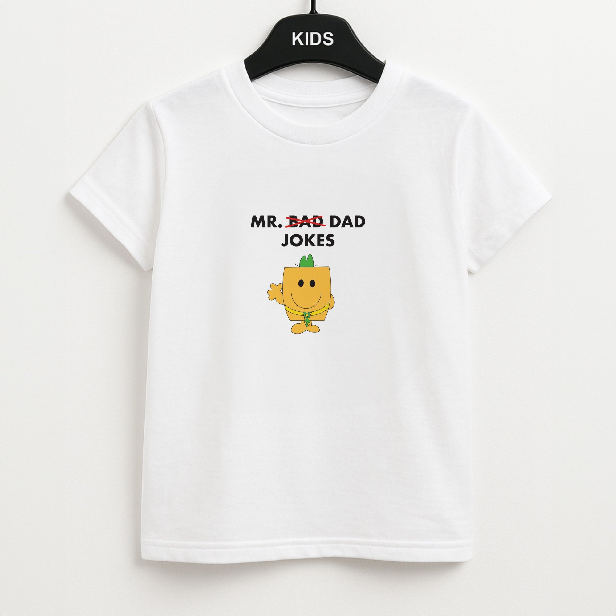 Mr Dad Jokes - Personalised Father's Day Unisex Kids T-Shirt