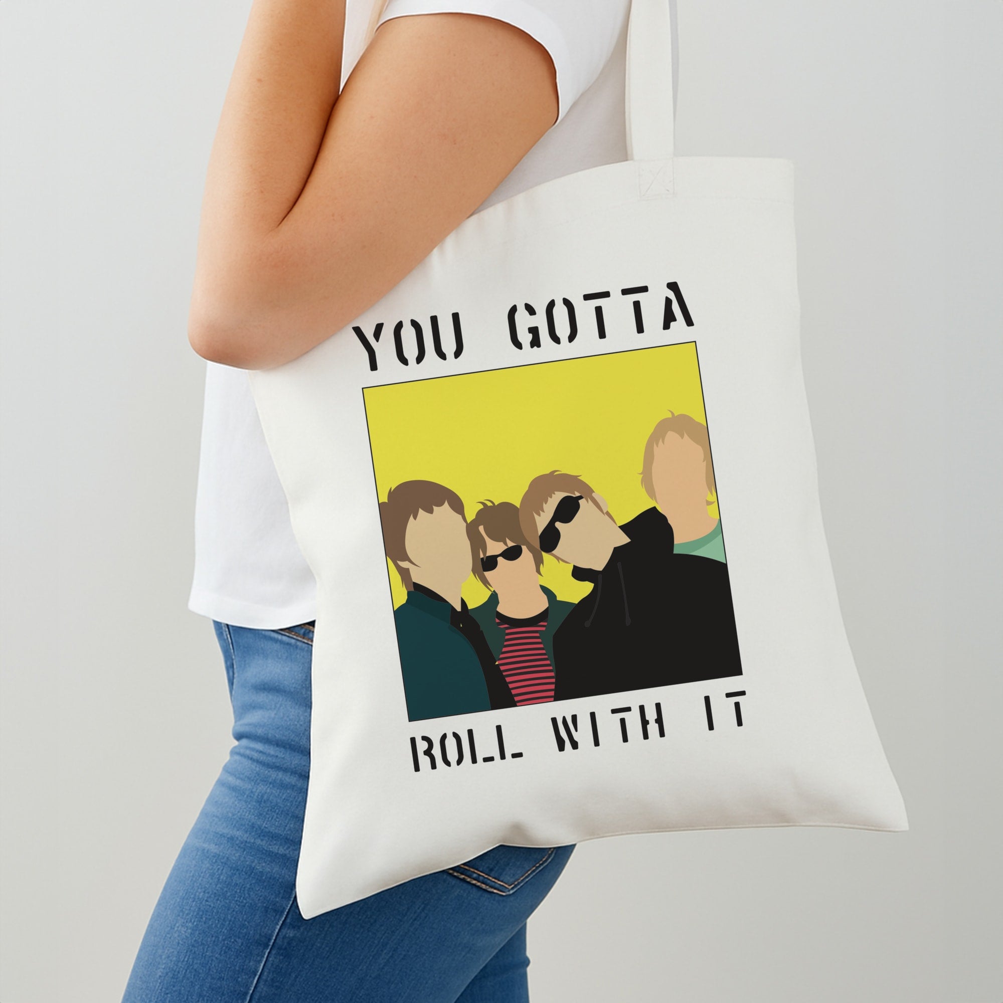 You Gotta Roll With It Shoulder Bag