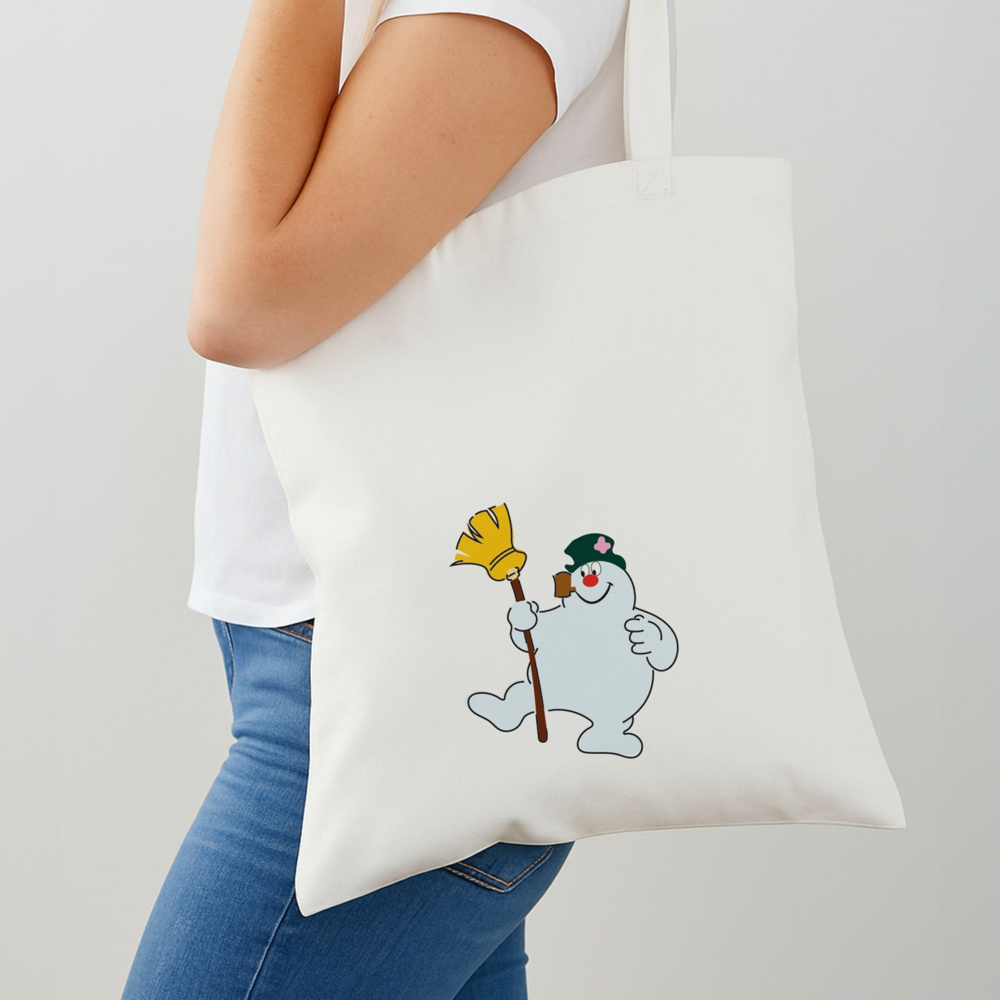 Broom - Snowman Shoulder Bag