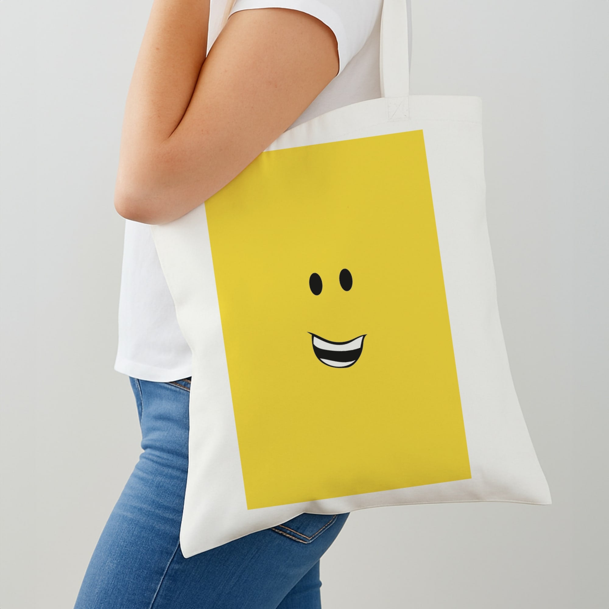 Yellow Face Shoulder Bag