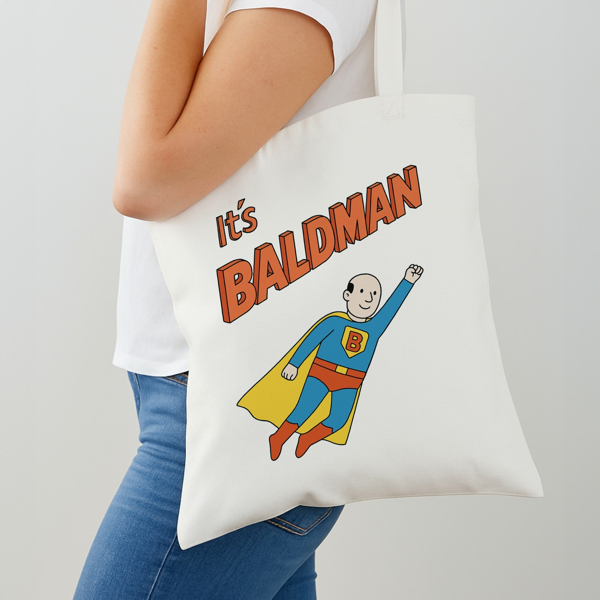 It's Baldman - Father's Day Shoulder Bag