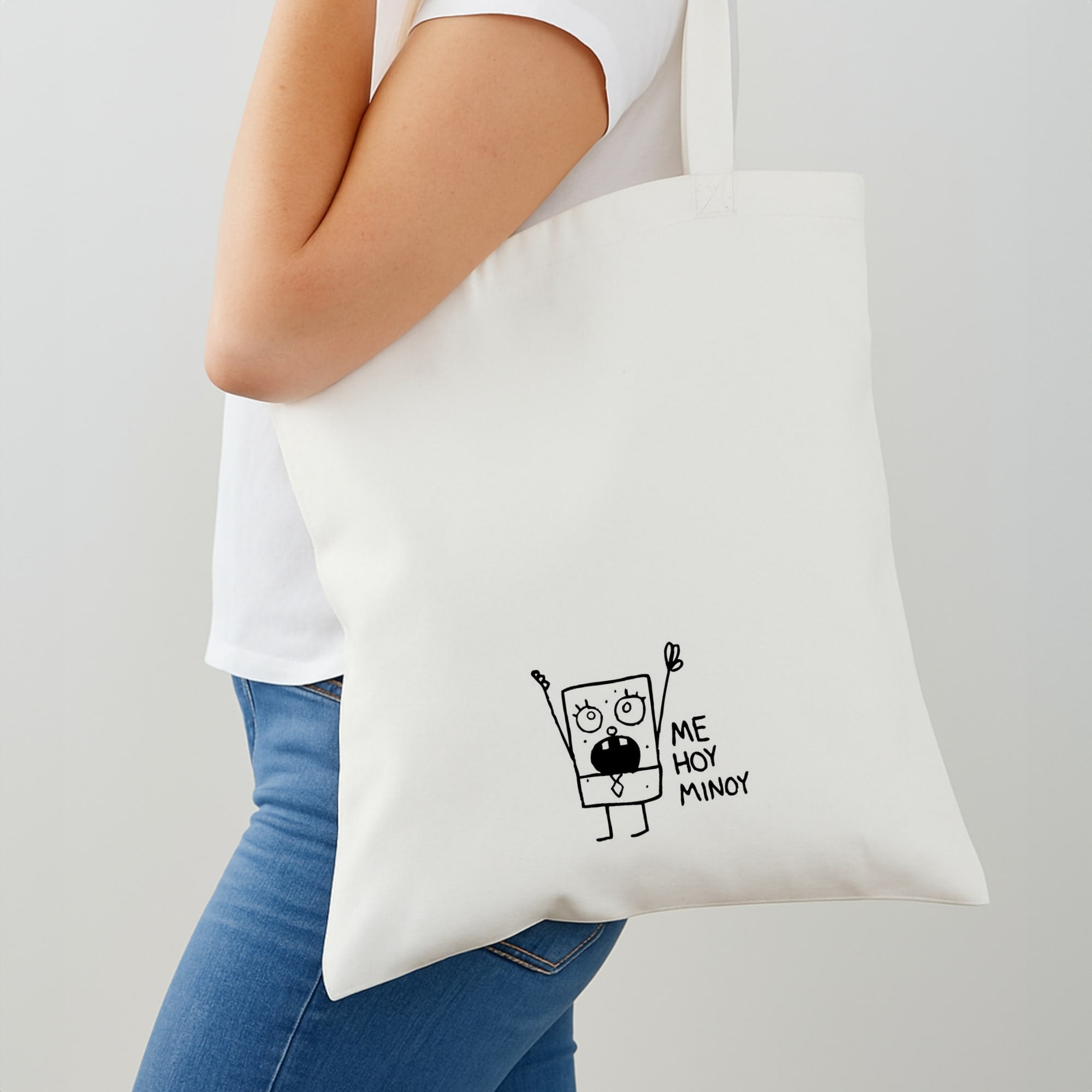 Doodlebob Me Hoy Minoy Shoulder Bag
