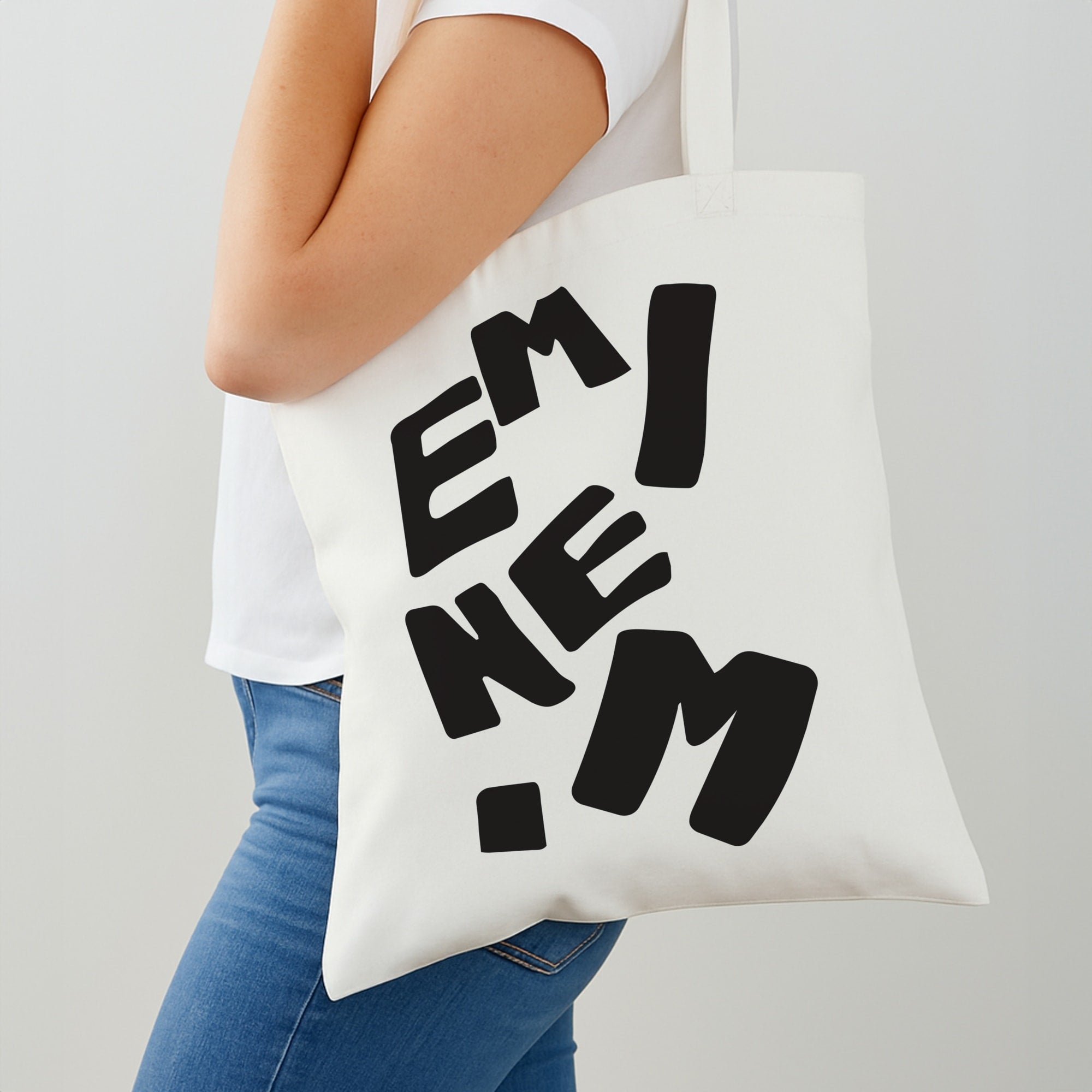 Text Tote Bag