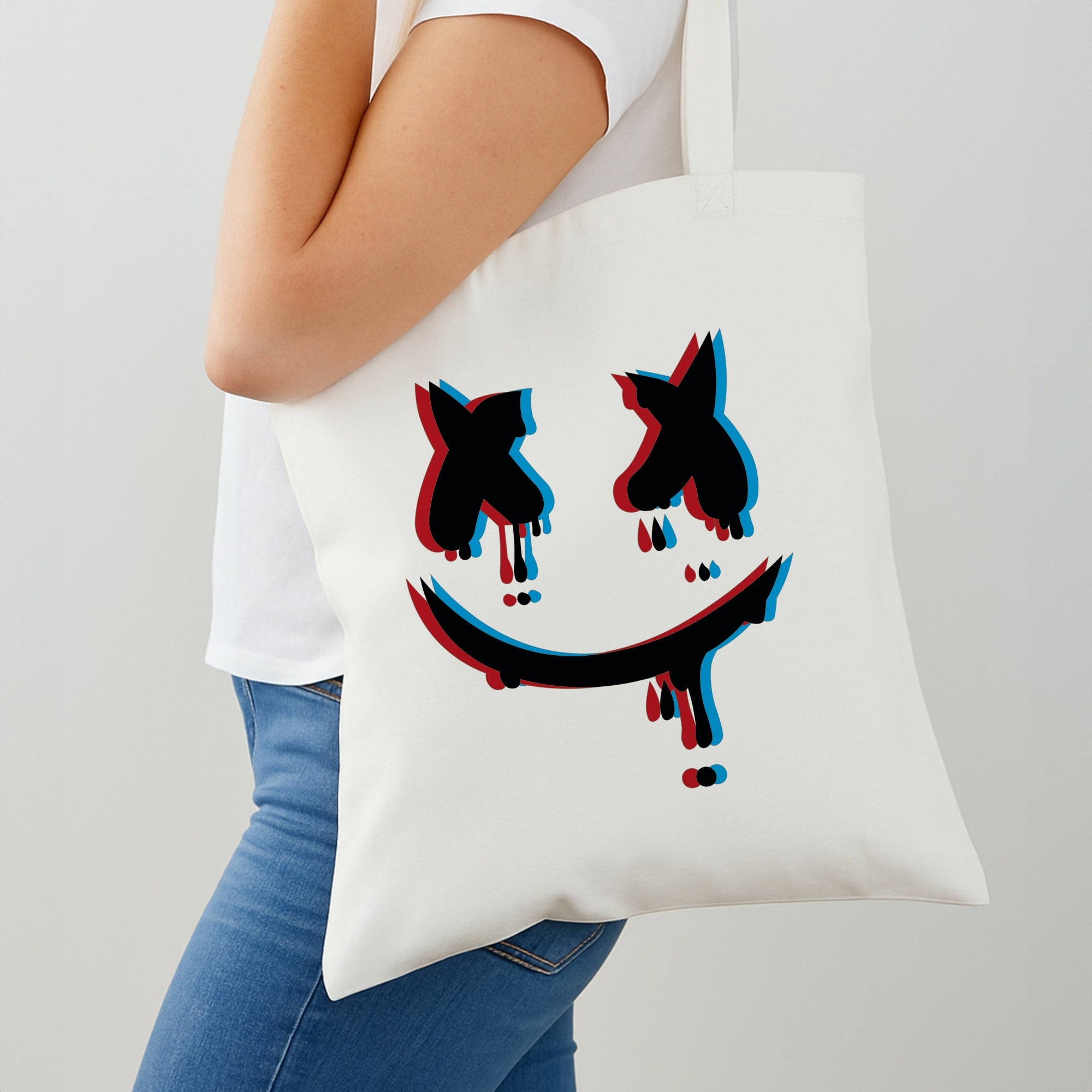 Blue Blur - White Helmet DJ Shoulder Bag