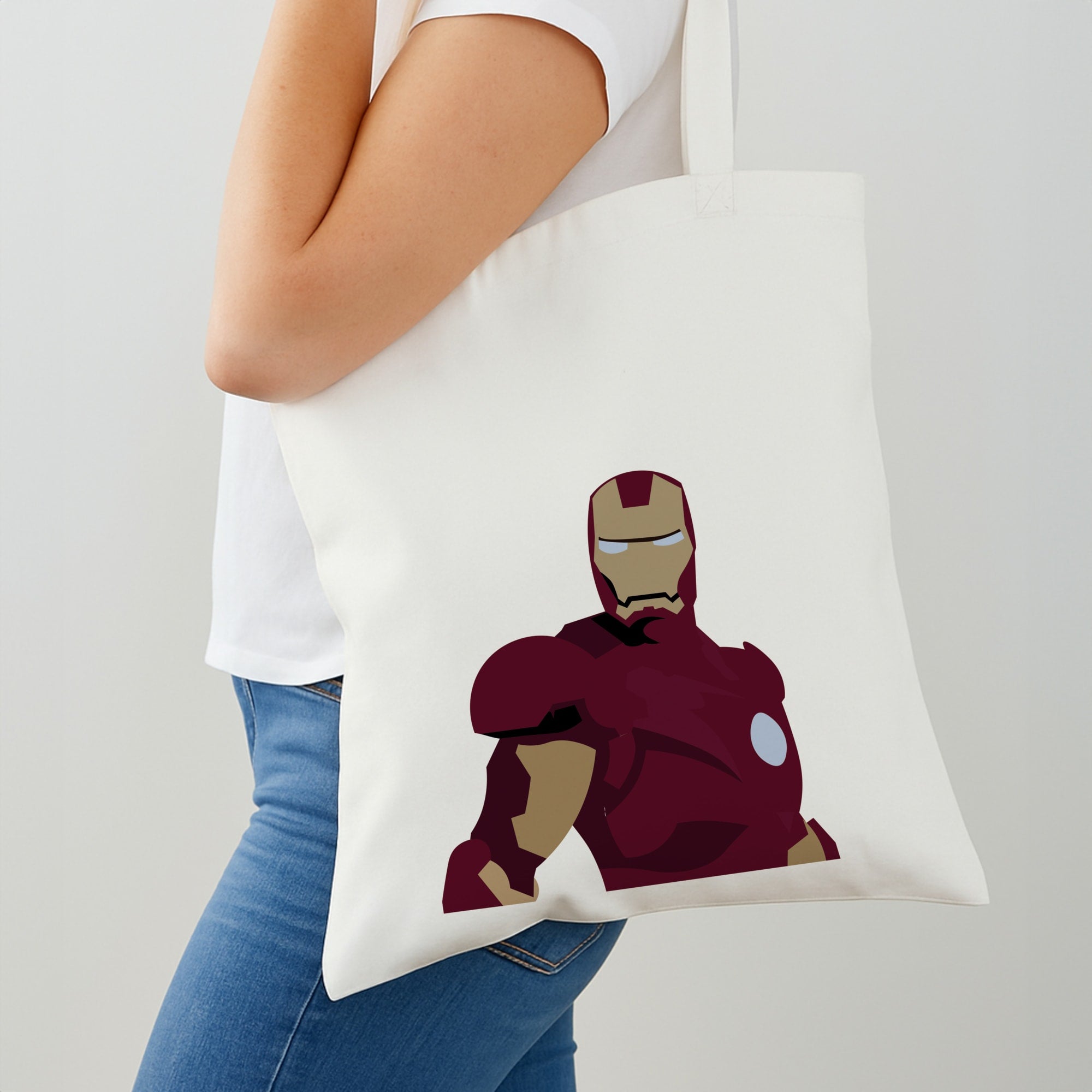 Iron man mask Shoulder Bag