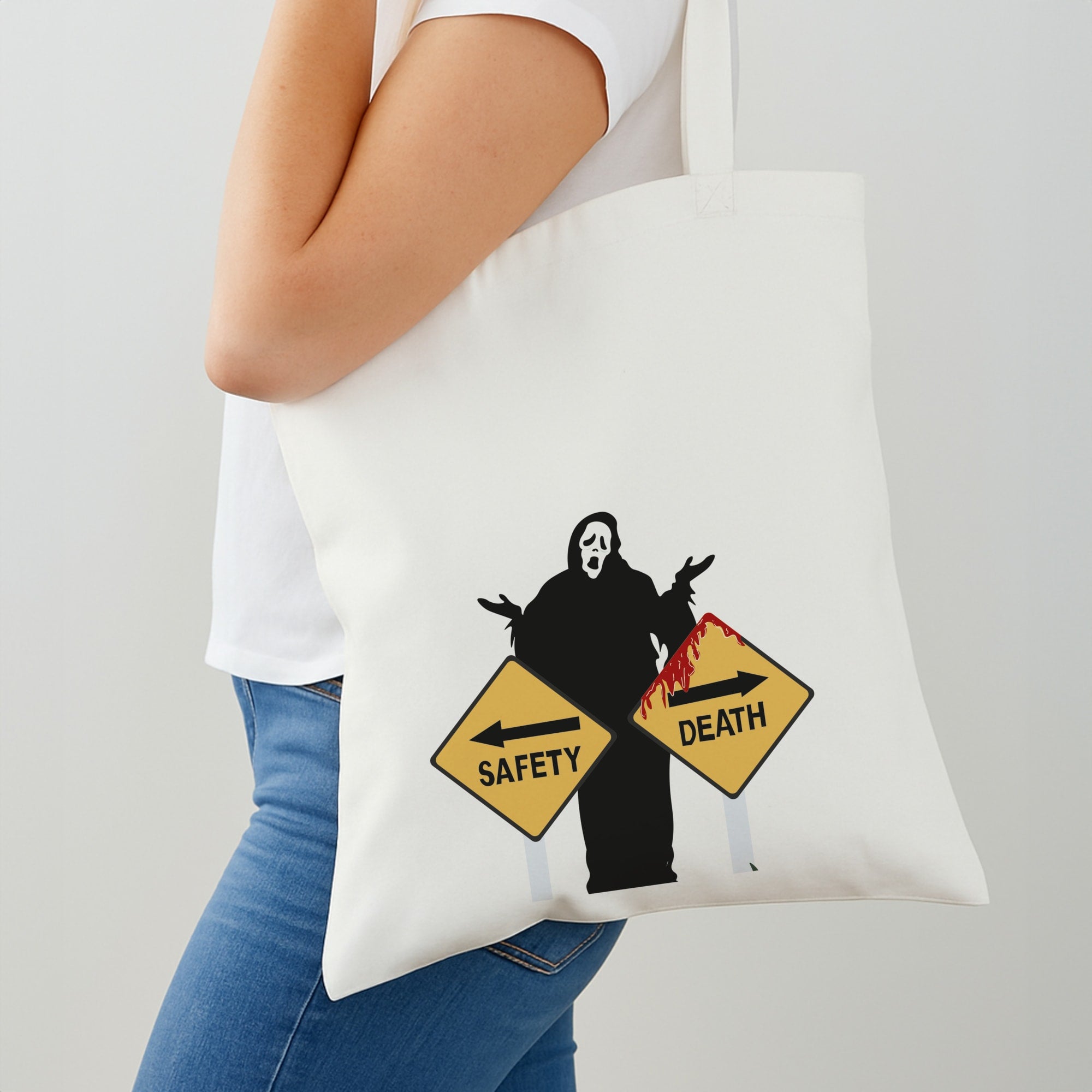 Safety Or Death - Scream Shoulder Bag