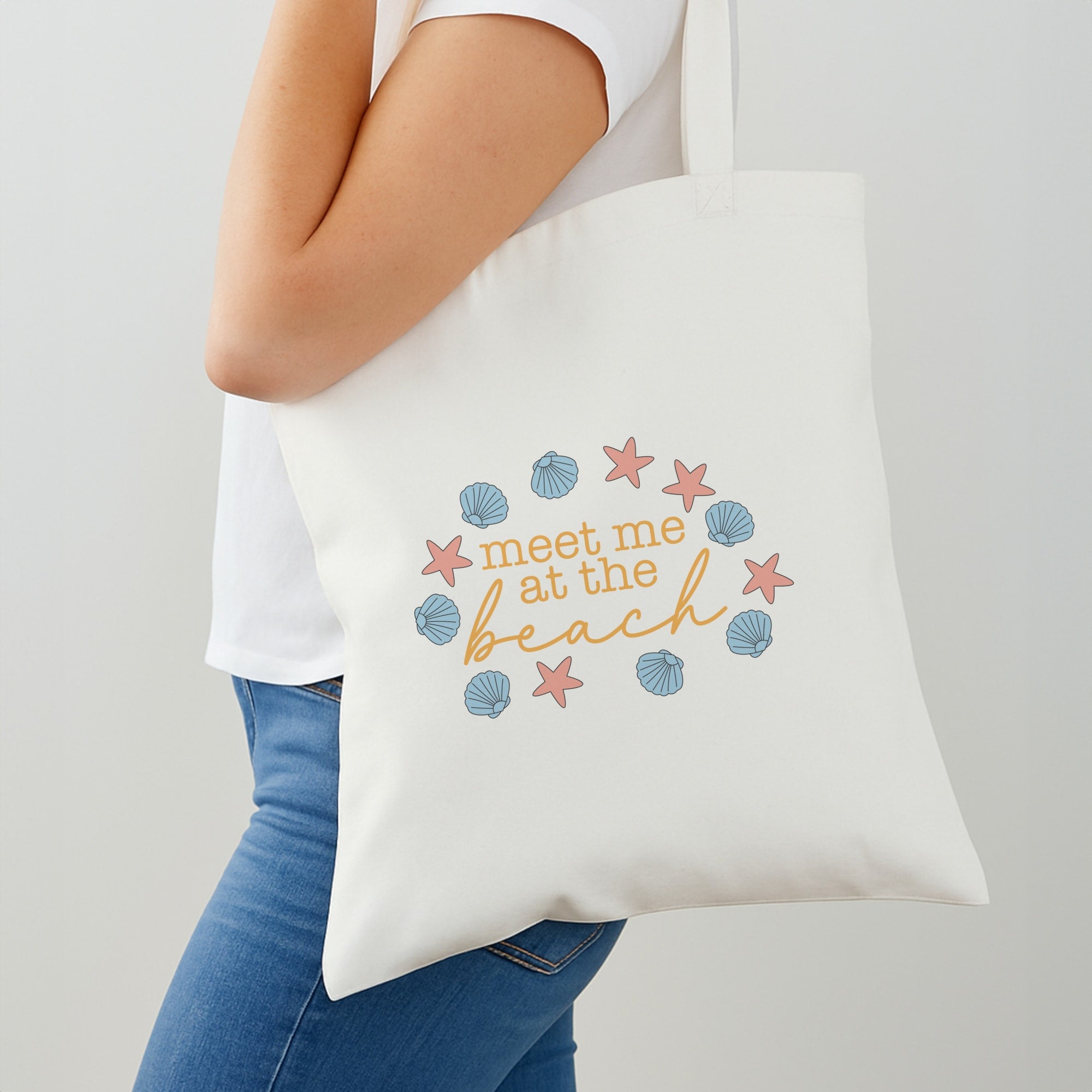 Meet Me At The Beach - Summer Tote Bag