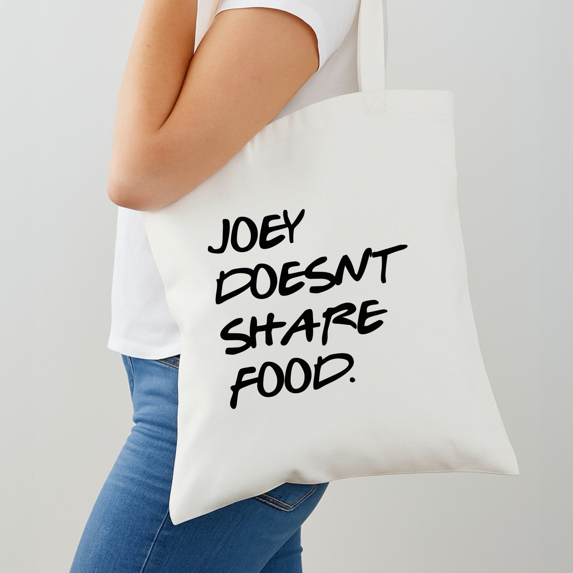 Joey Doesn't Share Food, Black Shoulder Bag