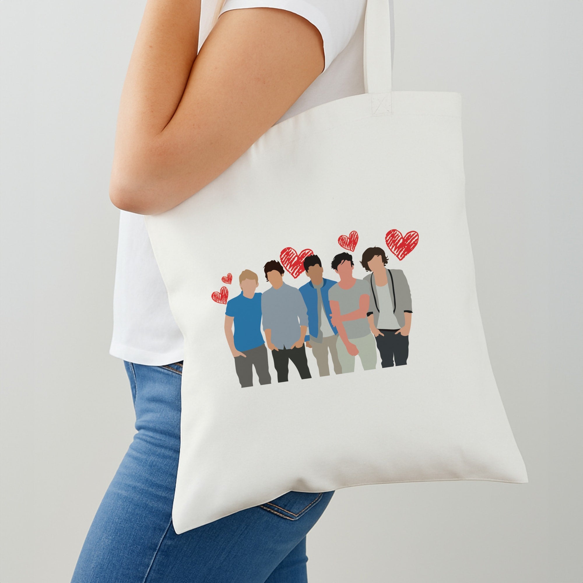 Love Band Tote Bag